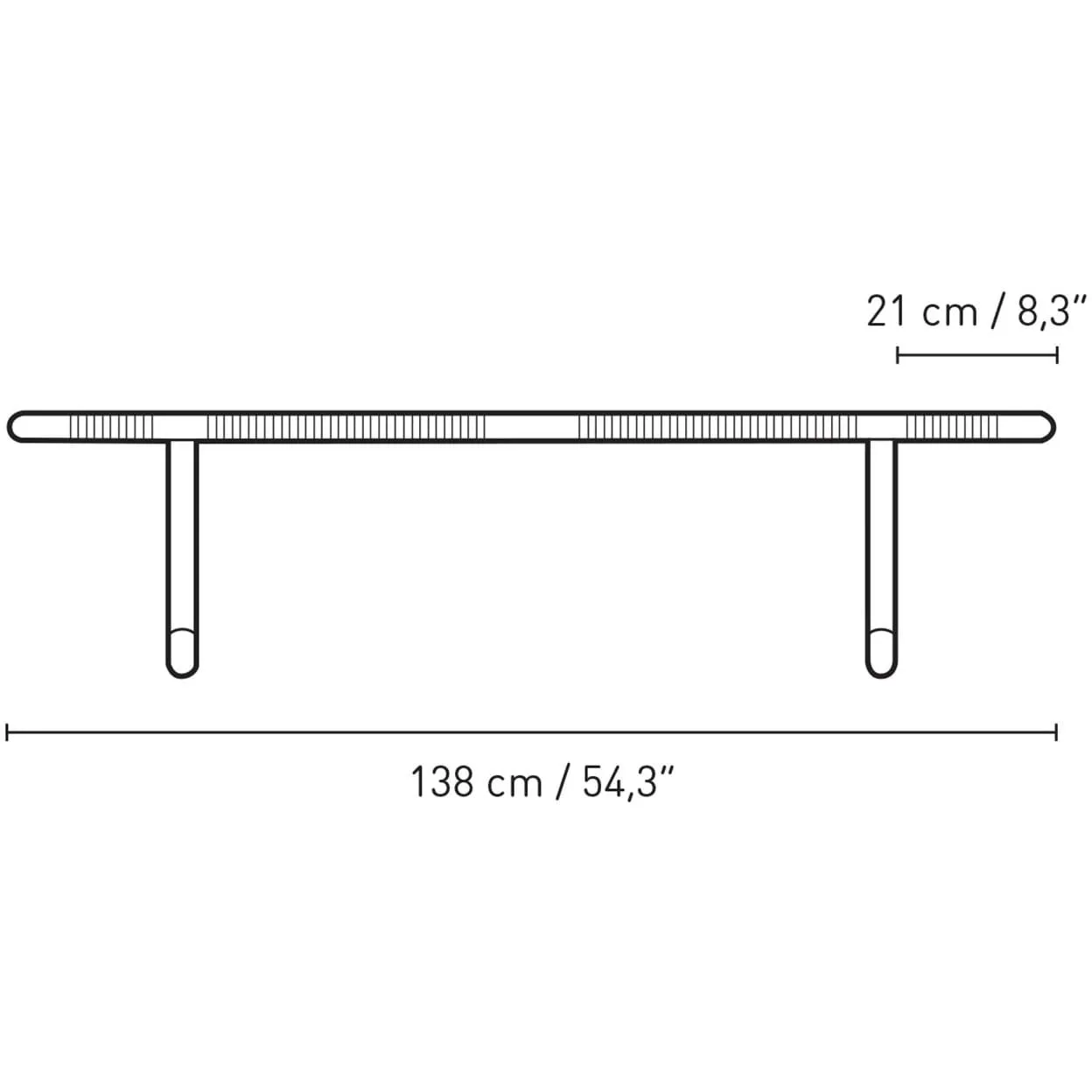 Carl Hansen Bm0488 Coffee Table, Oak Oiled/Wicker