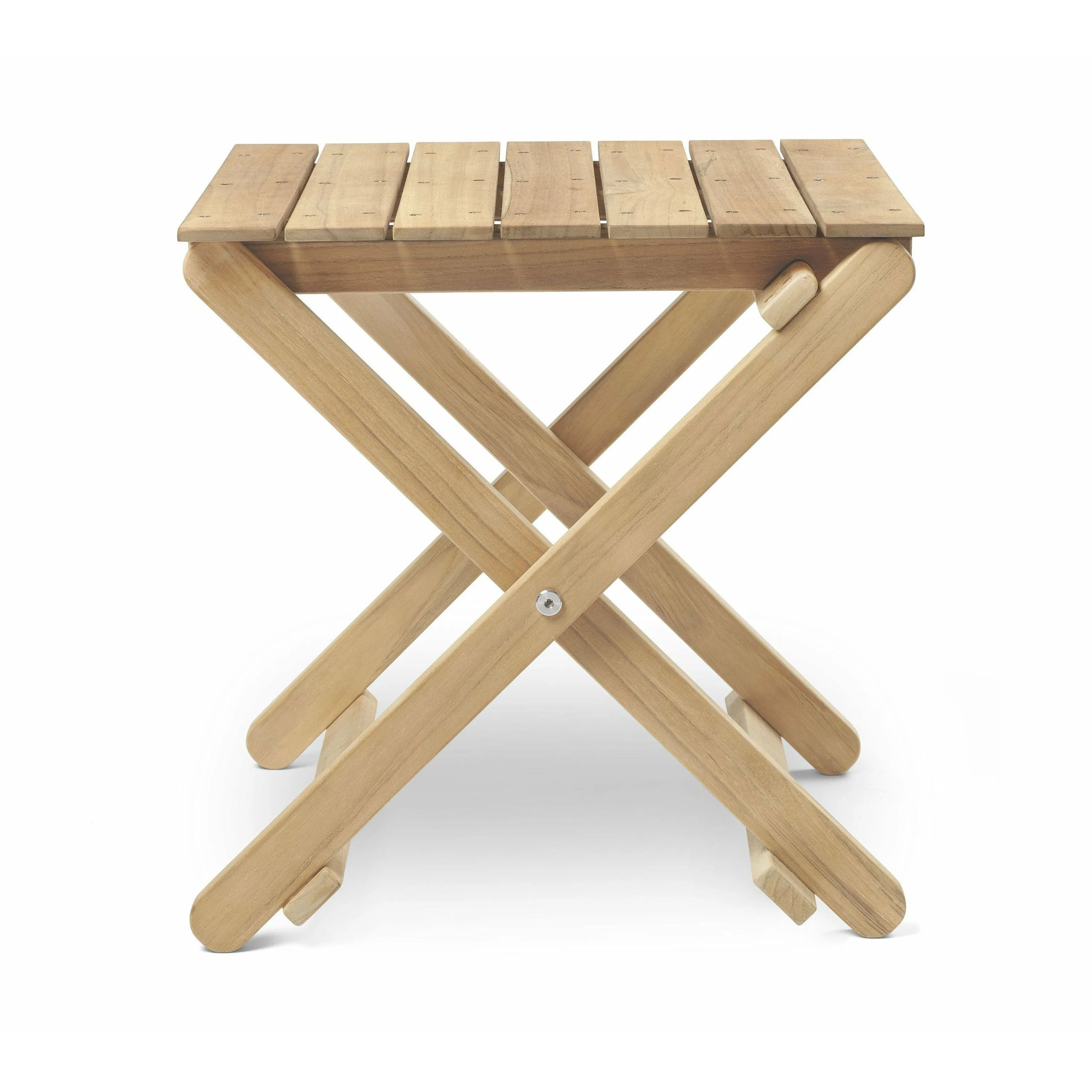 Carl Hansen Bm5868 Side Table, Untreated Teak