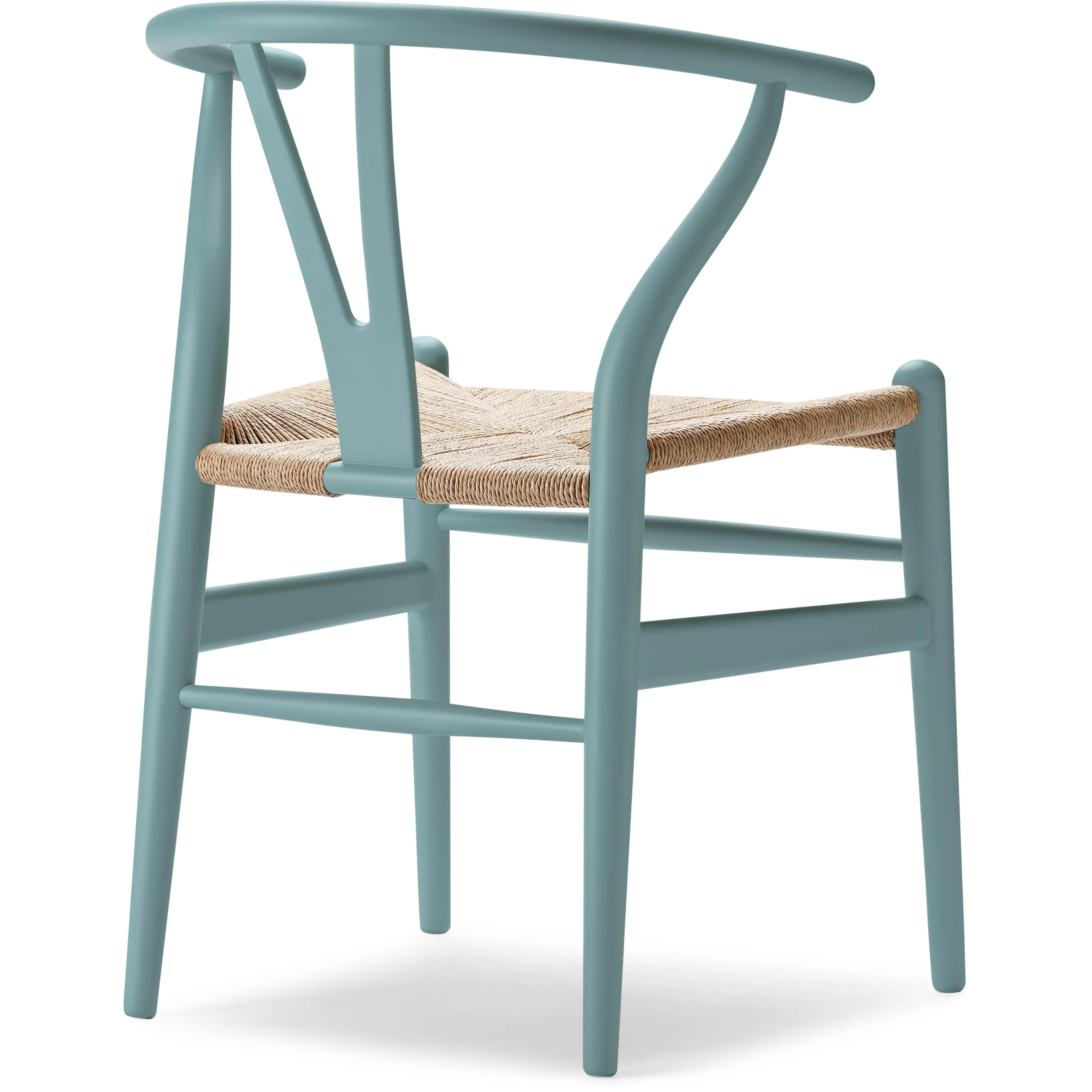 Carl Hansen Ch24 Soft Wishbone Chair Beech Special Edition, Pewter