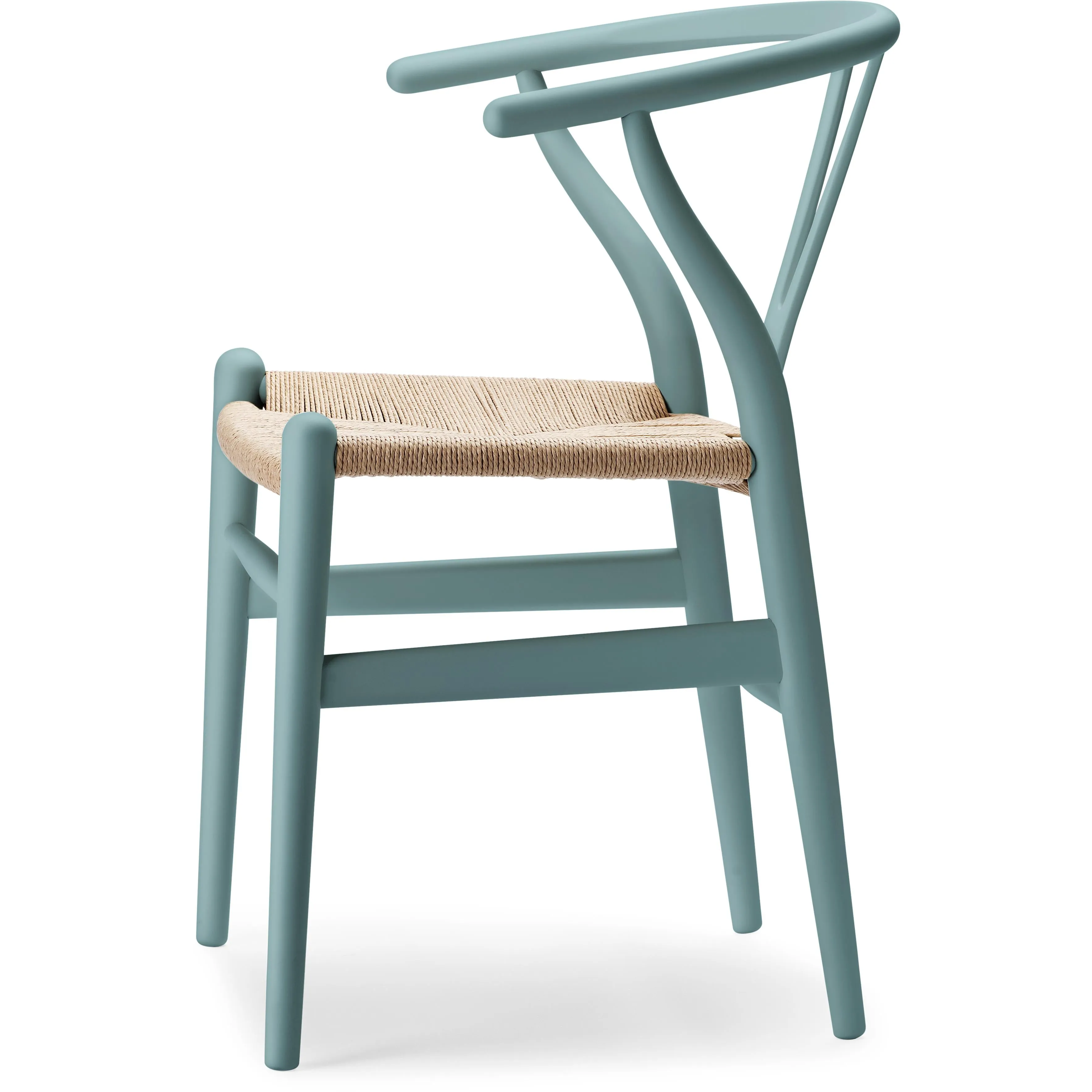 Carl Hansen Ch24 Soft Wishbone Chair Beech Special Edition, Pewter