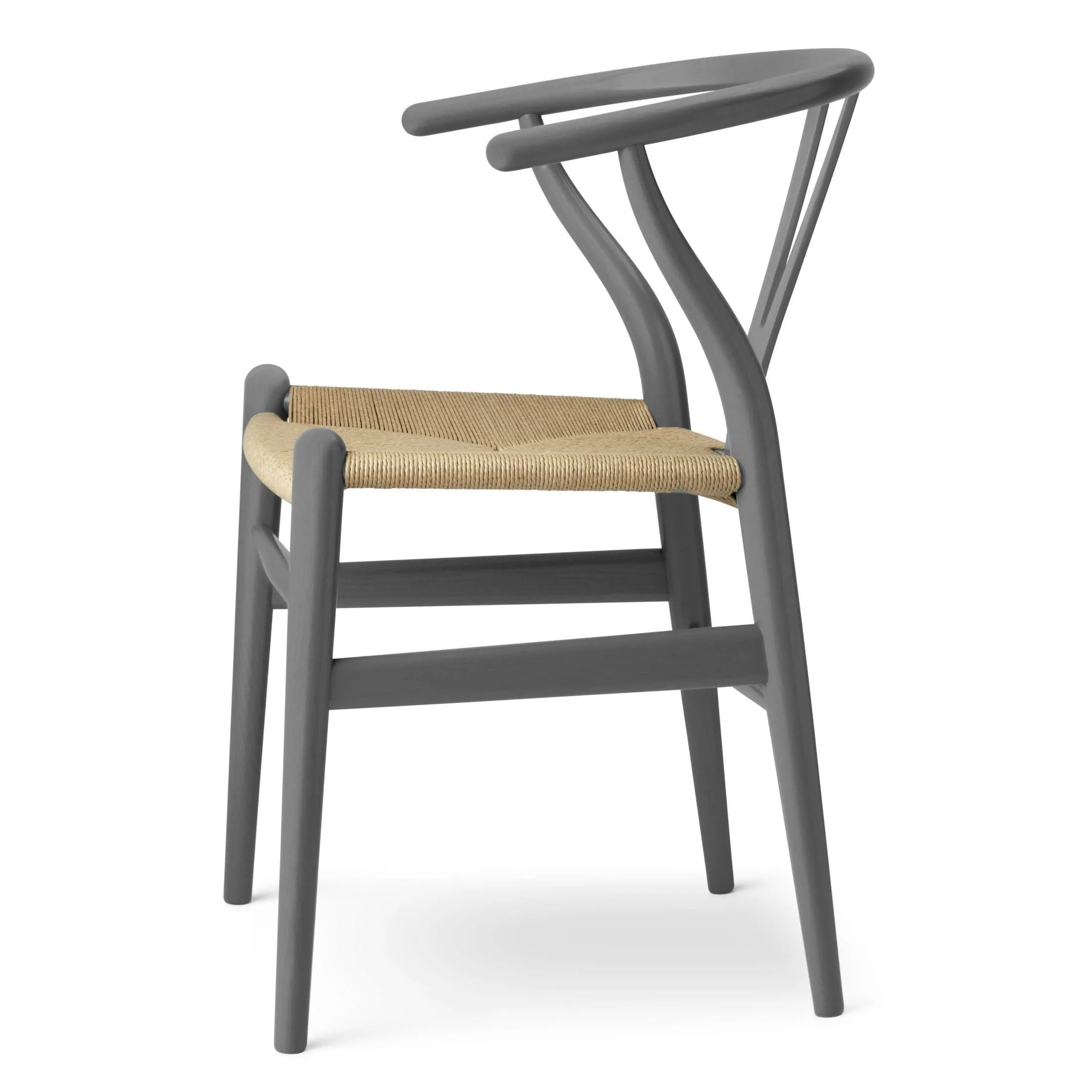Carl Hansen Ch24 Wishbone Chair Oak, Slate/Natural Cord