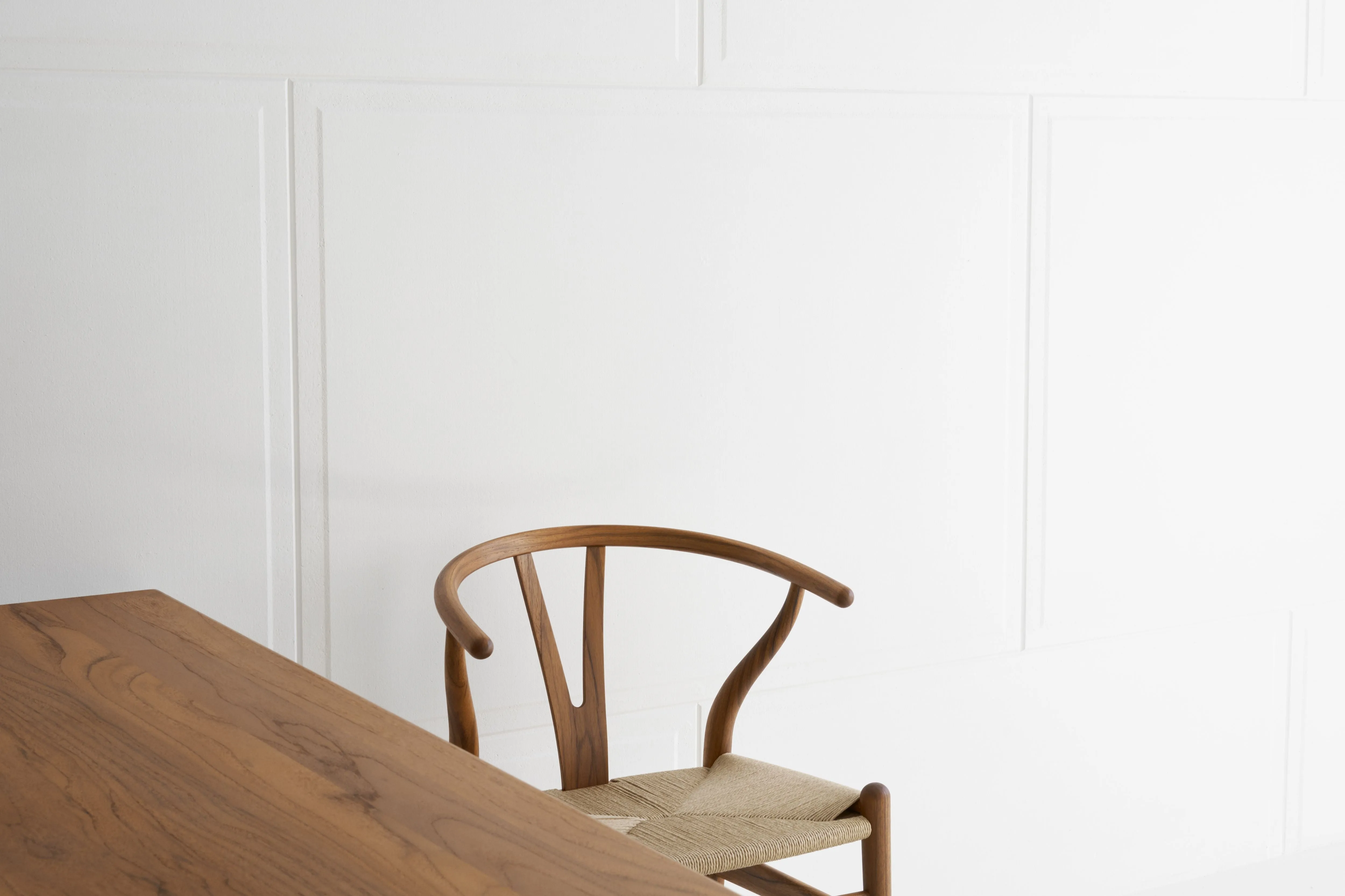 Carl Hansen Ch24 Wishbone Chair Teak, Natural Cord
