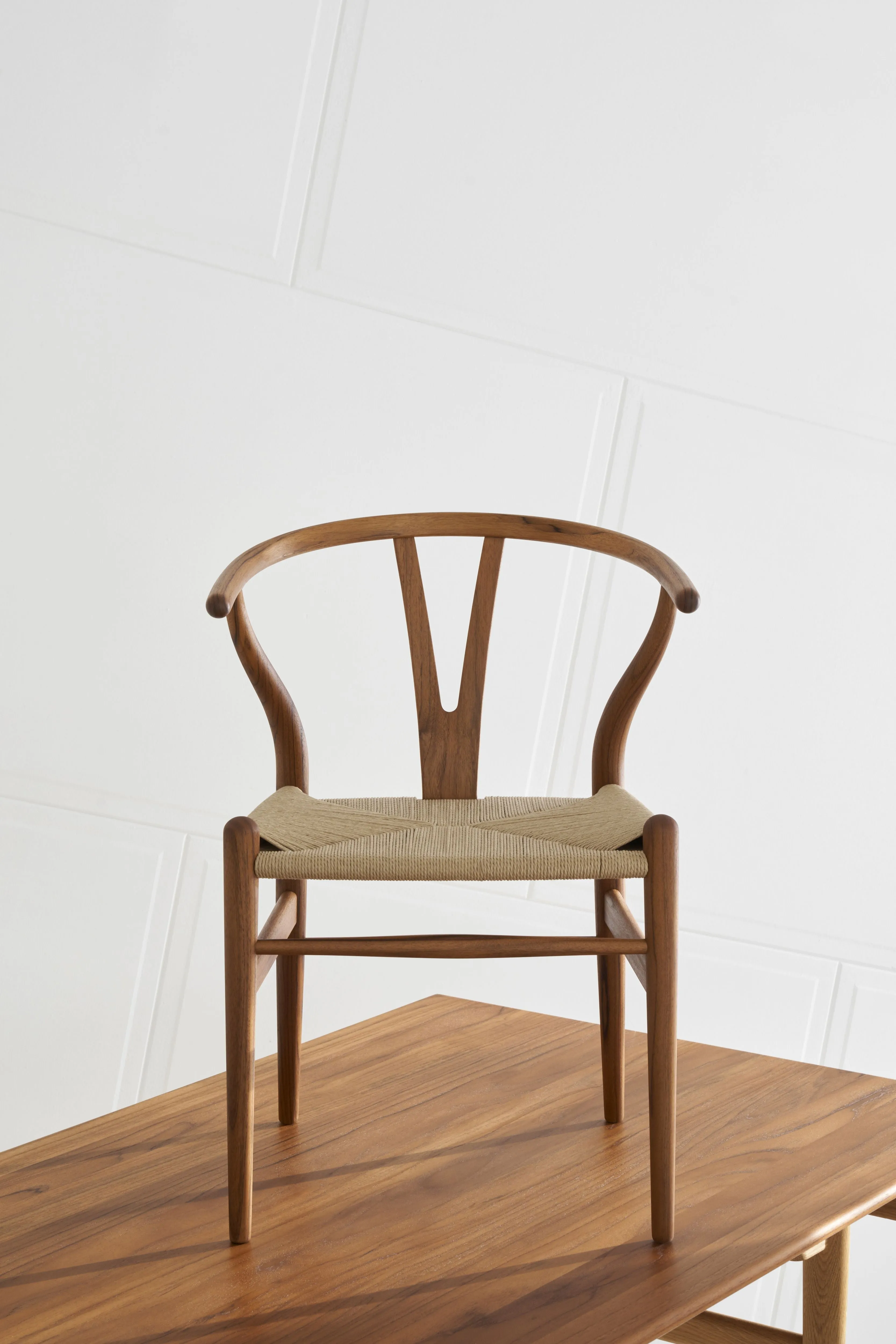Carl Hansen Ch24 Wishbone Chair Teak, Natural Cord