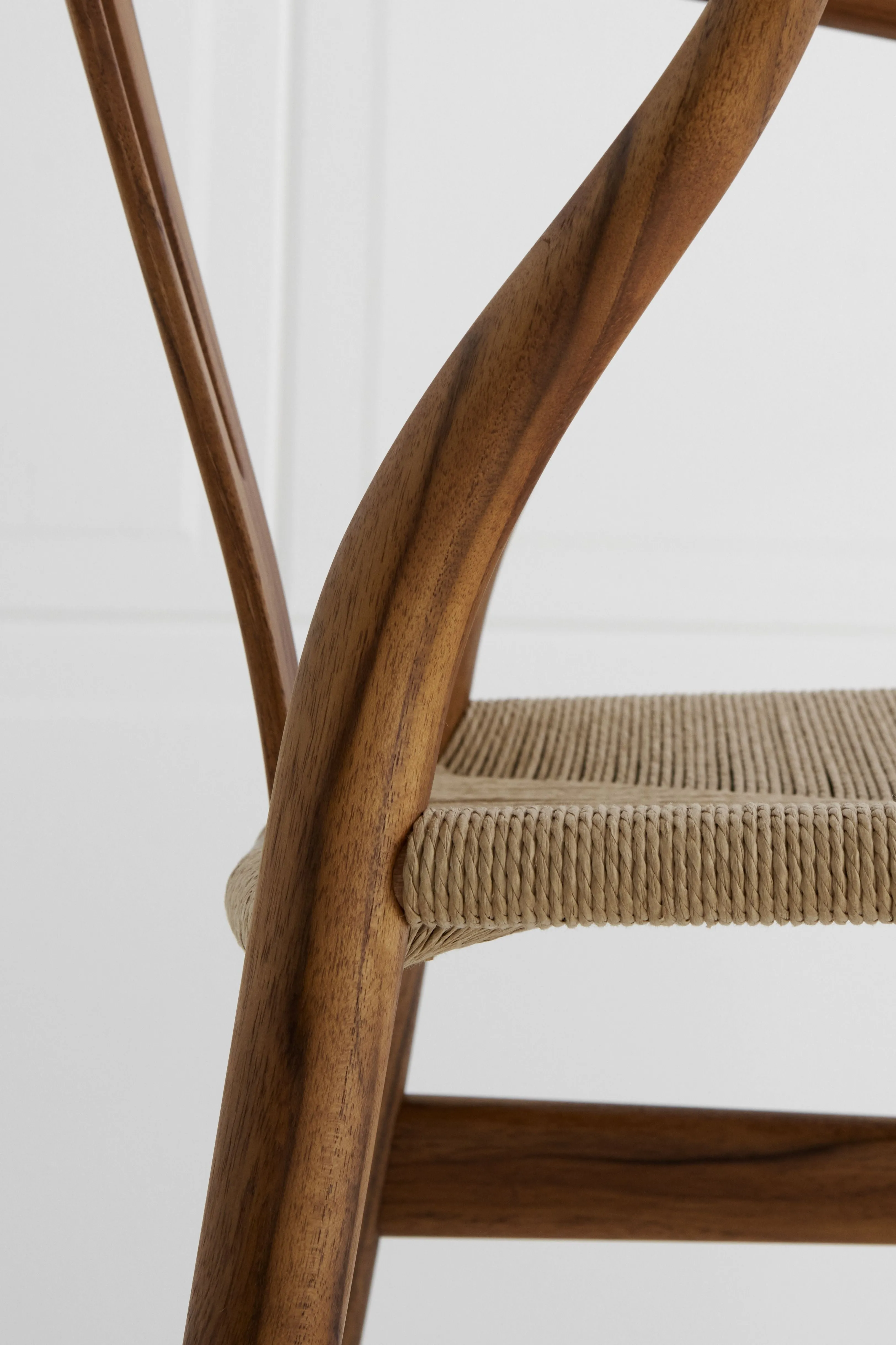 Carl Hansen Ch24 Wishbone Chair Teak, Natural Cord
