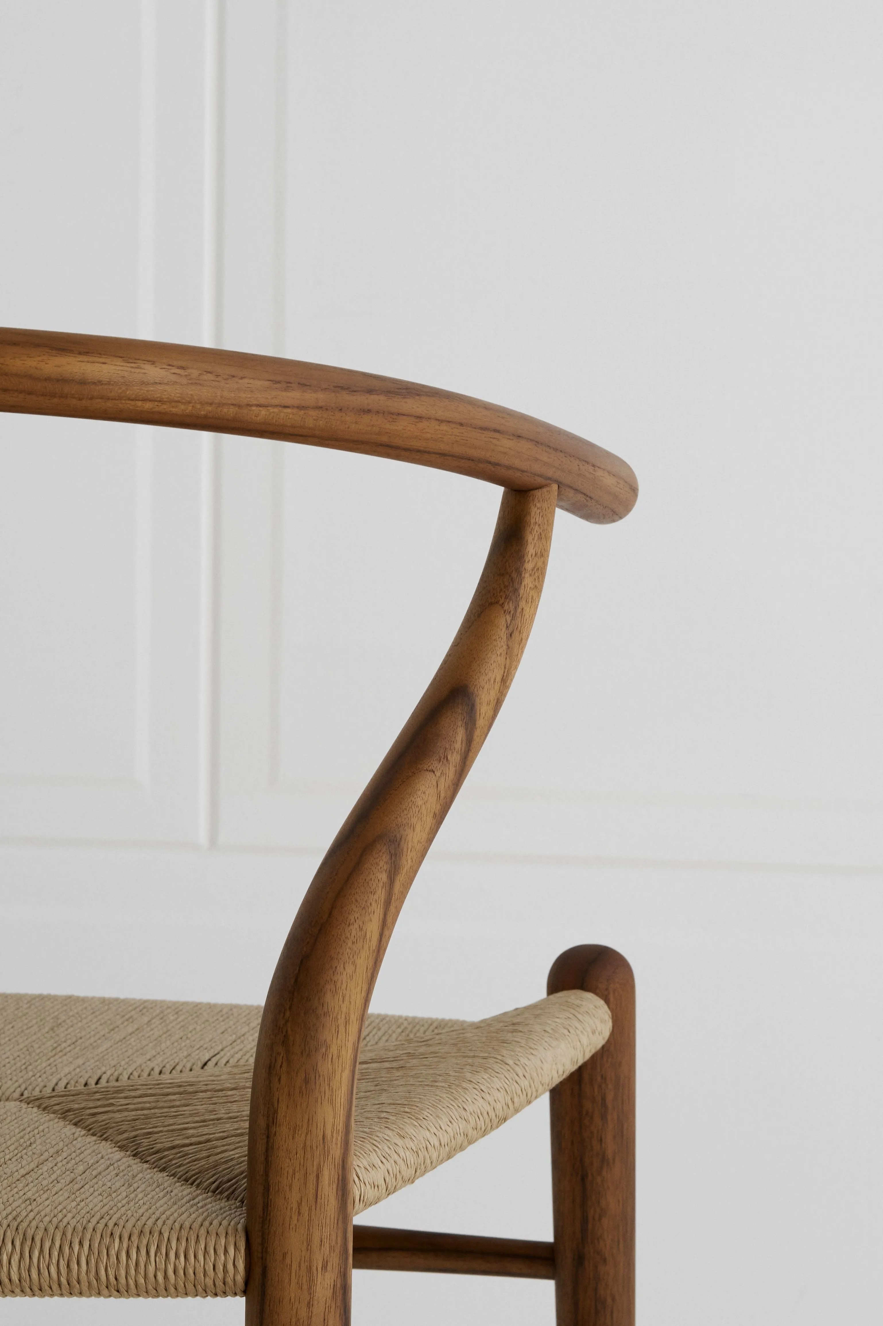 Carl Hansen Ch24 Wishbone Chair Teak, Natural Cord