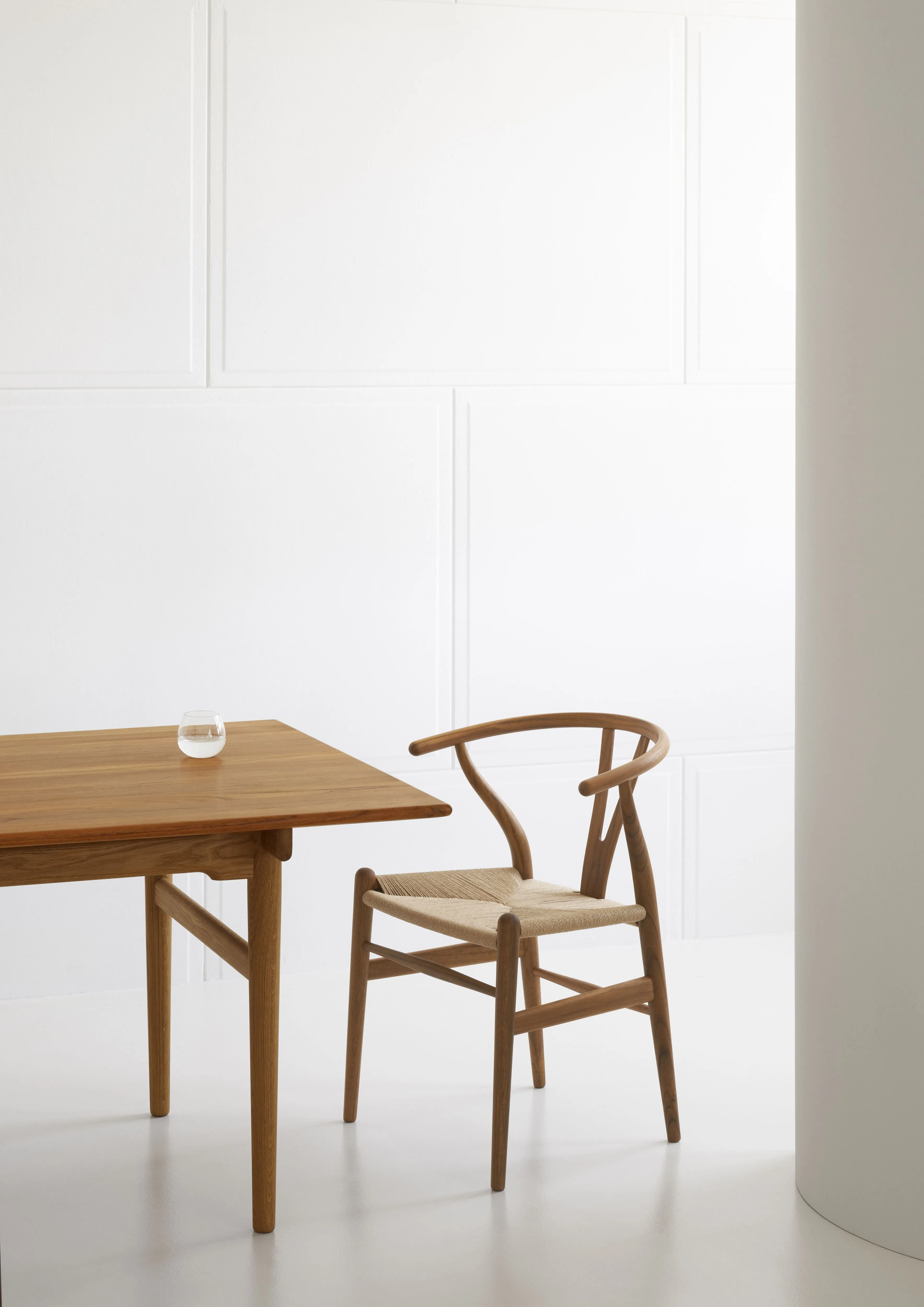Carl Hansen Ch24 Wishbone Chair Teak, Natural Cord