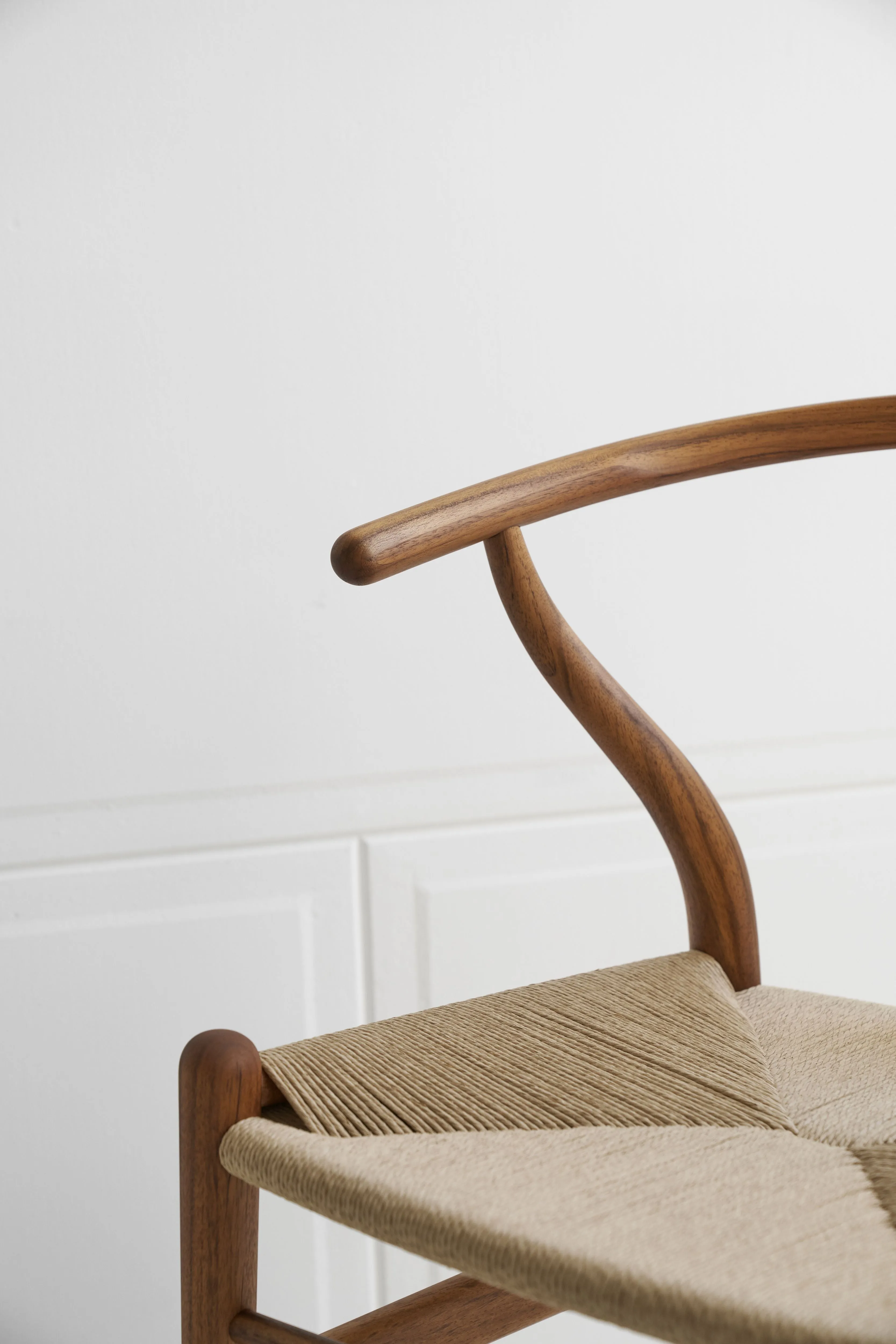 Carl Hansen Ch24 Wishbone Chair Teak, Natural Cord