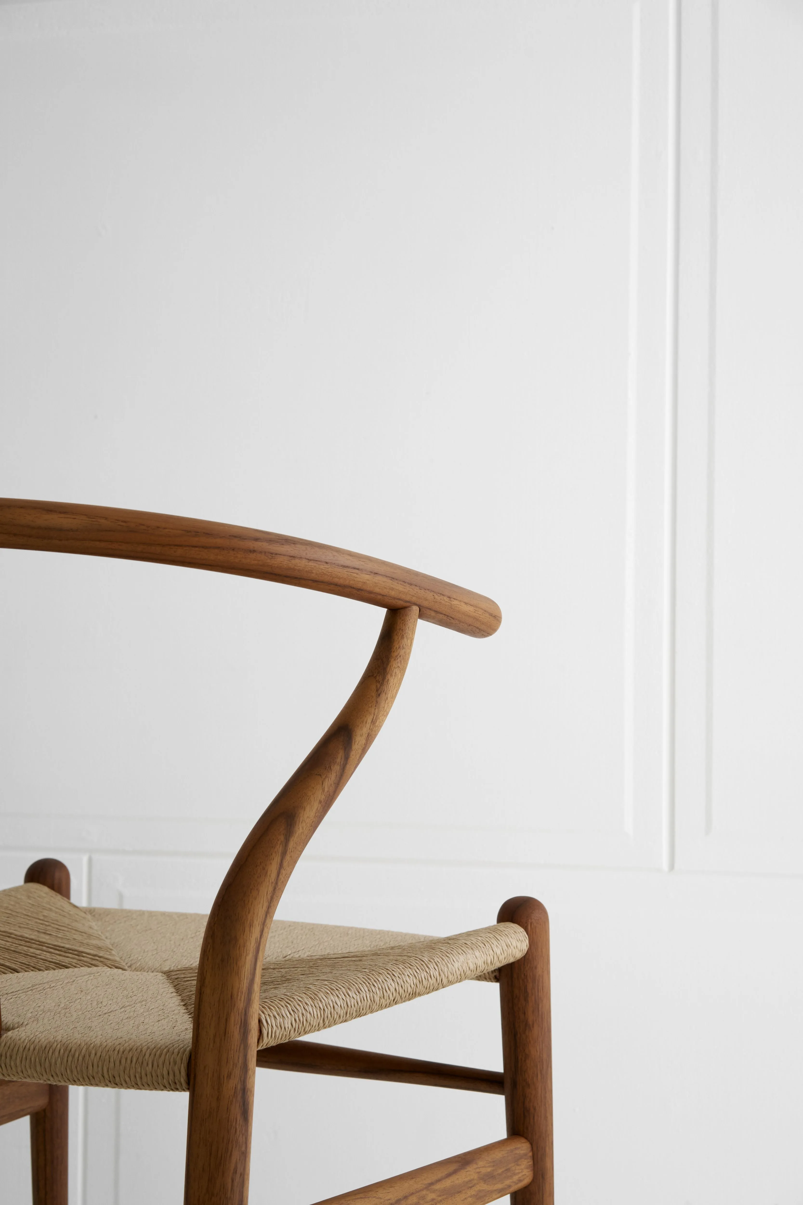 Carl Hansen Ch24 Wishbone Chair Teak, Natural Cord