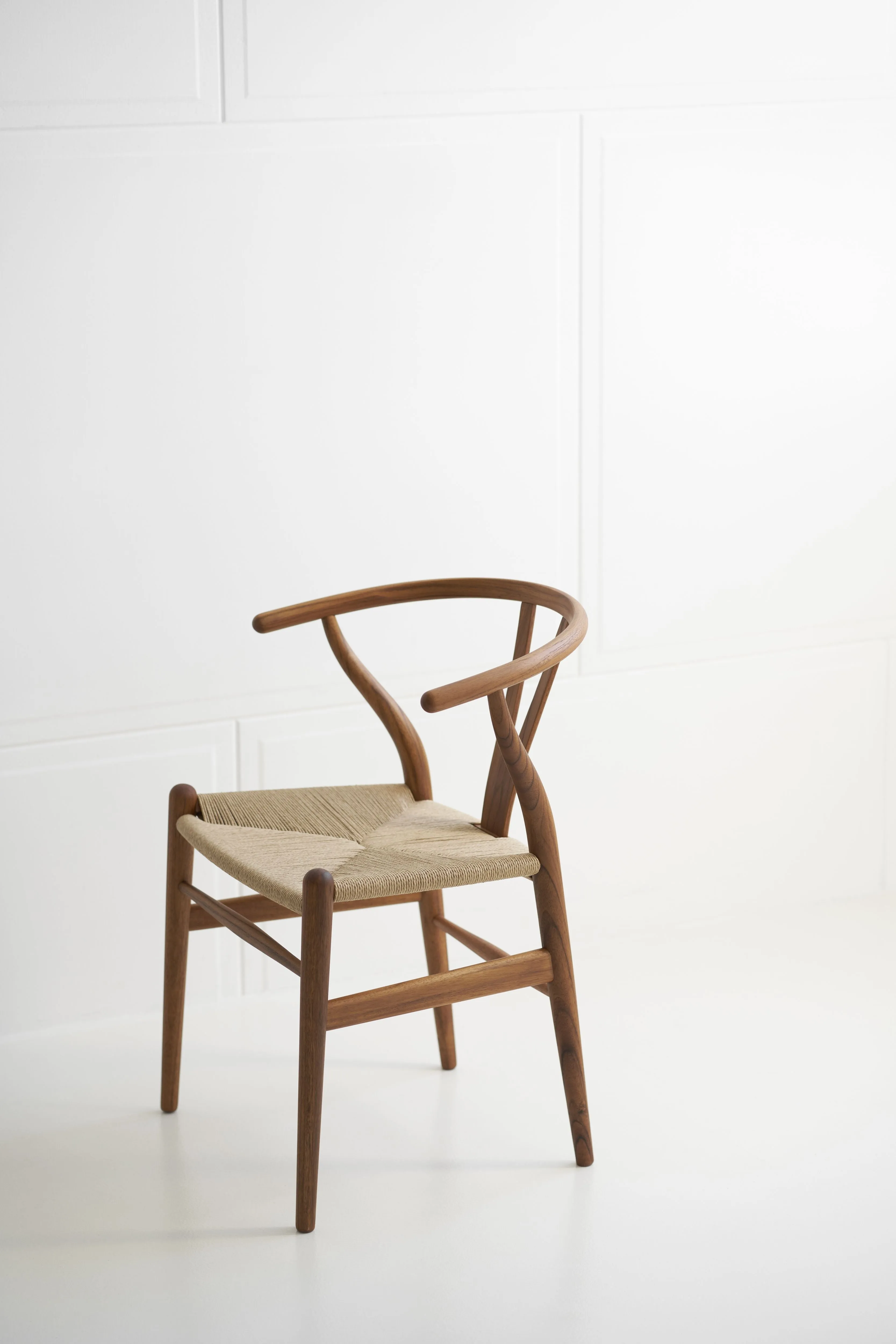 Carl Hansen Ch24 Wishbone Chair Teak, Natural Cord