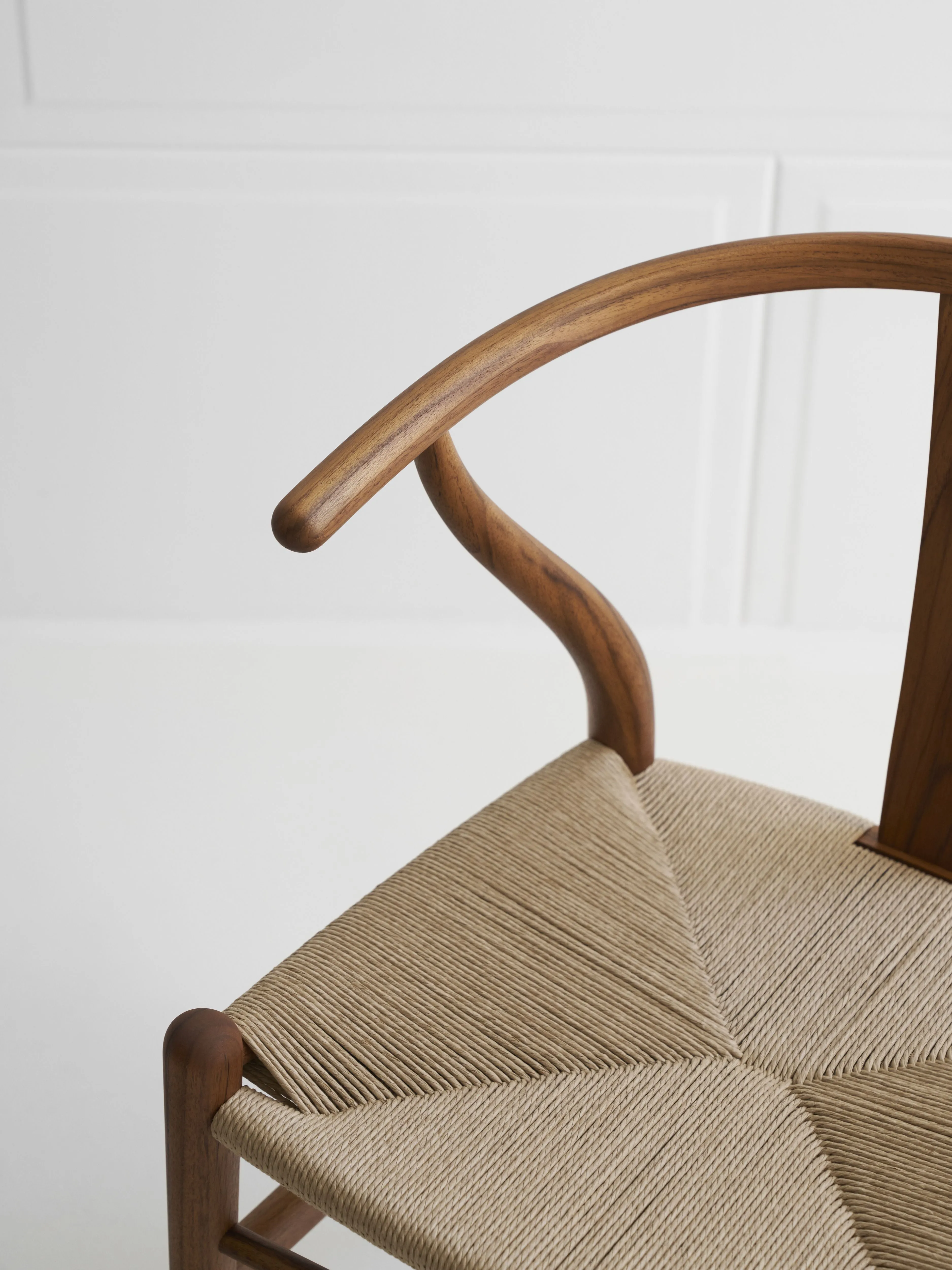 Carl Hansen Ch24 Wishbone Chair Teak, Natural Cord