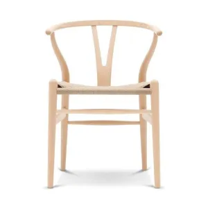 Carl Hansen Ch24 Y Chair Chair Natural Paper Cord, Soaped Beech