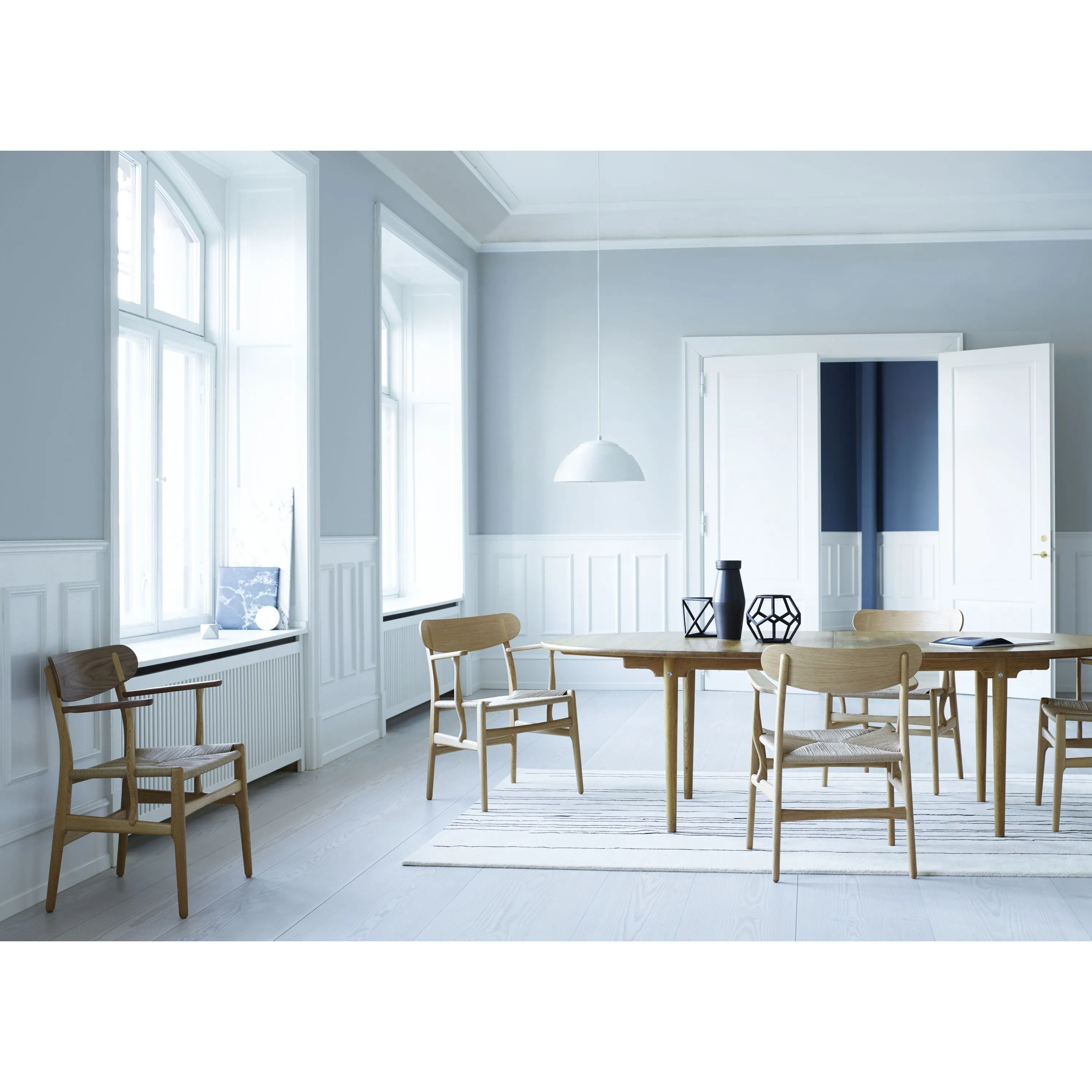 Carl Hansen Ch26 Chair, Oiled Oak/Natural Cord