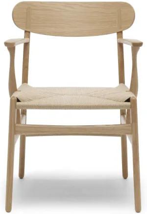 Carl Hansen Ch26 Chair, Oiled Oak/Natural Cord