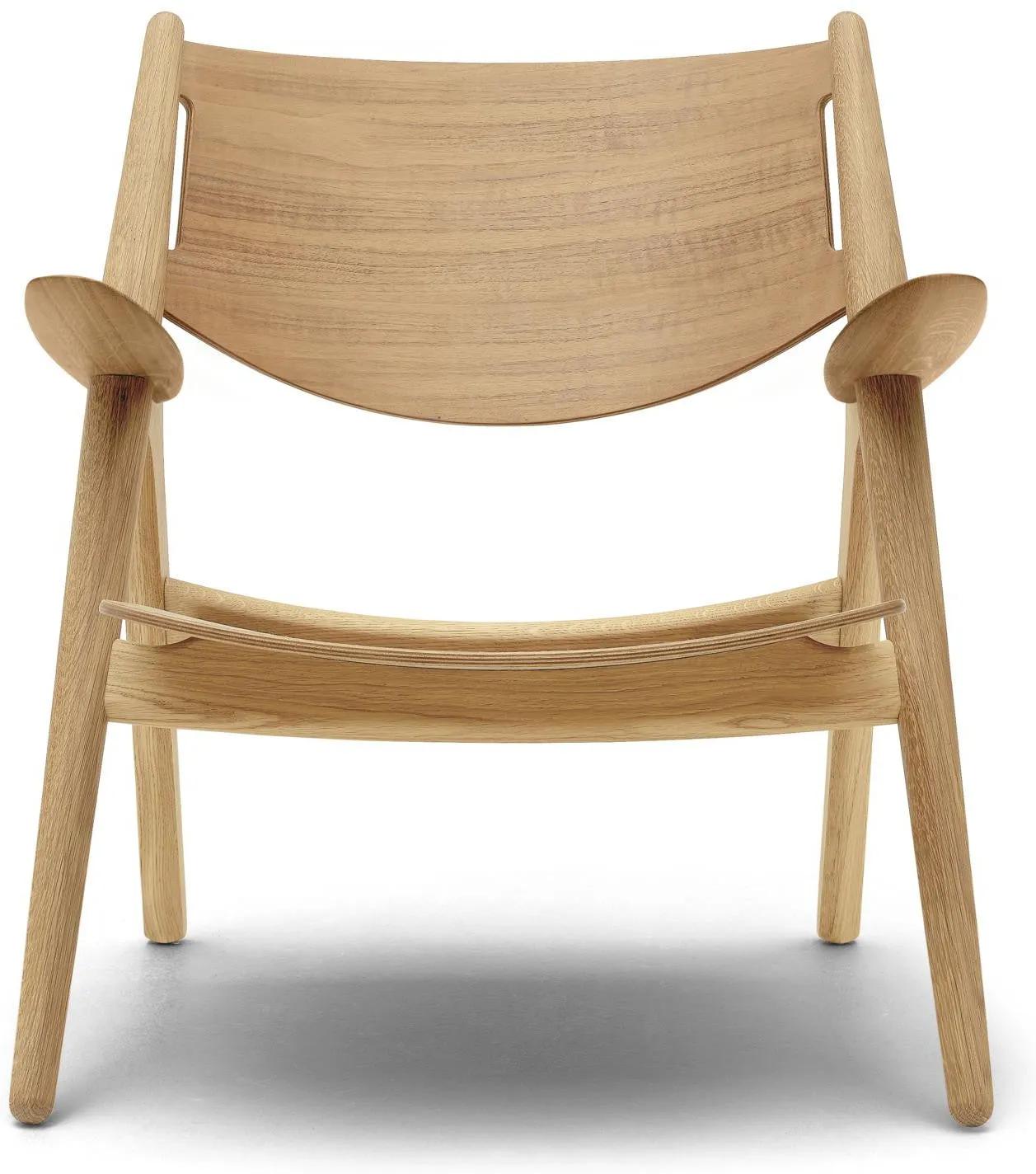 Carl Hansen Ch28 T Armchair, Oiled Oak/Natural