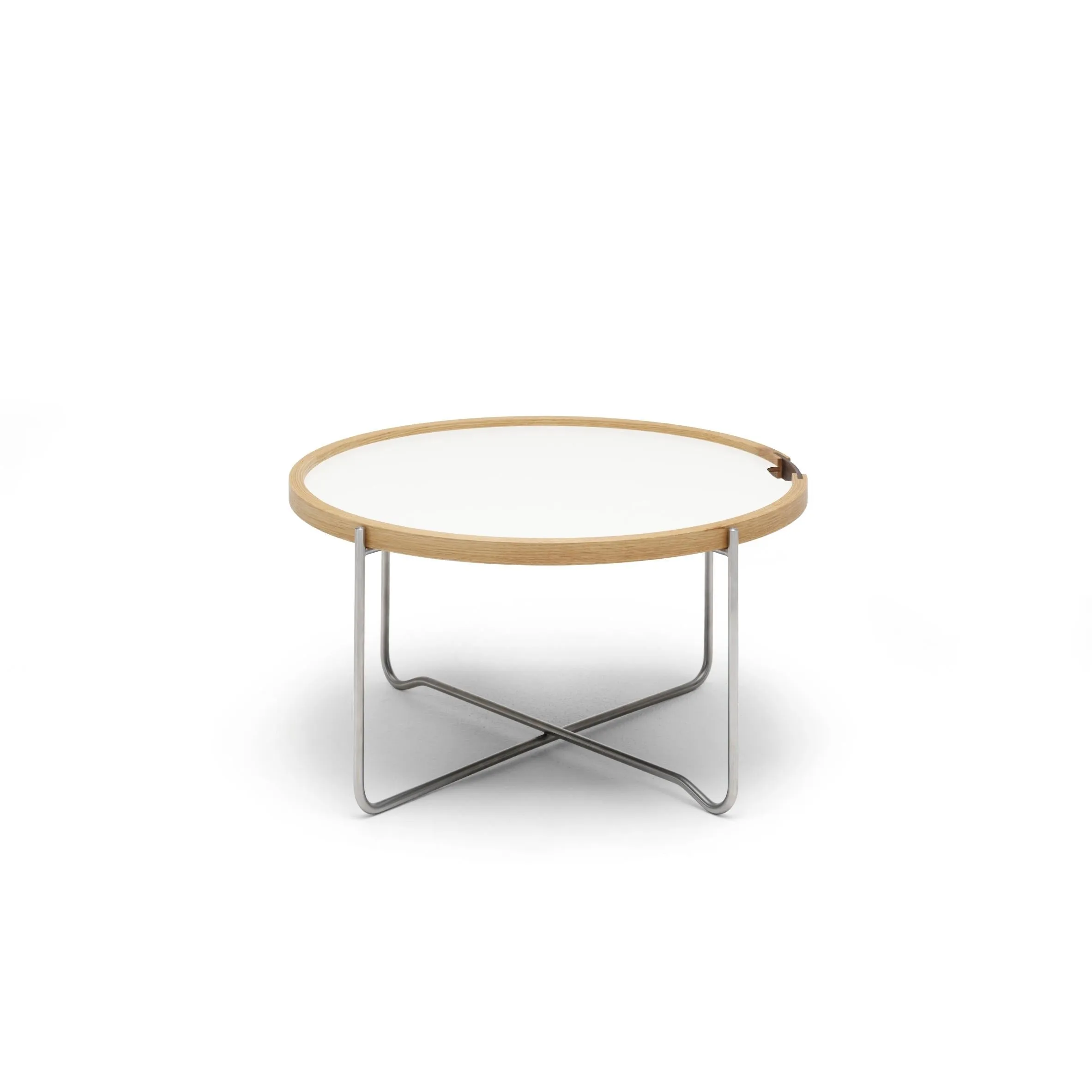 Carl Hansen Ch417 Tray Table, Laminate/Oiled Oak
