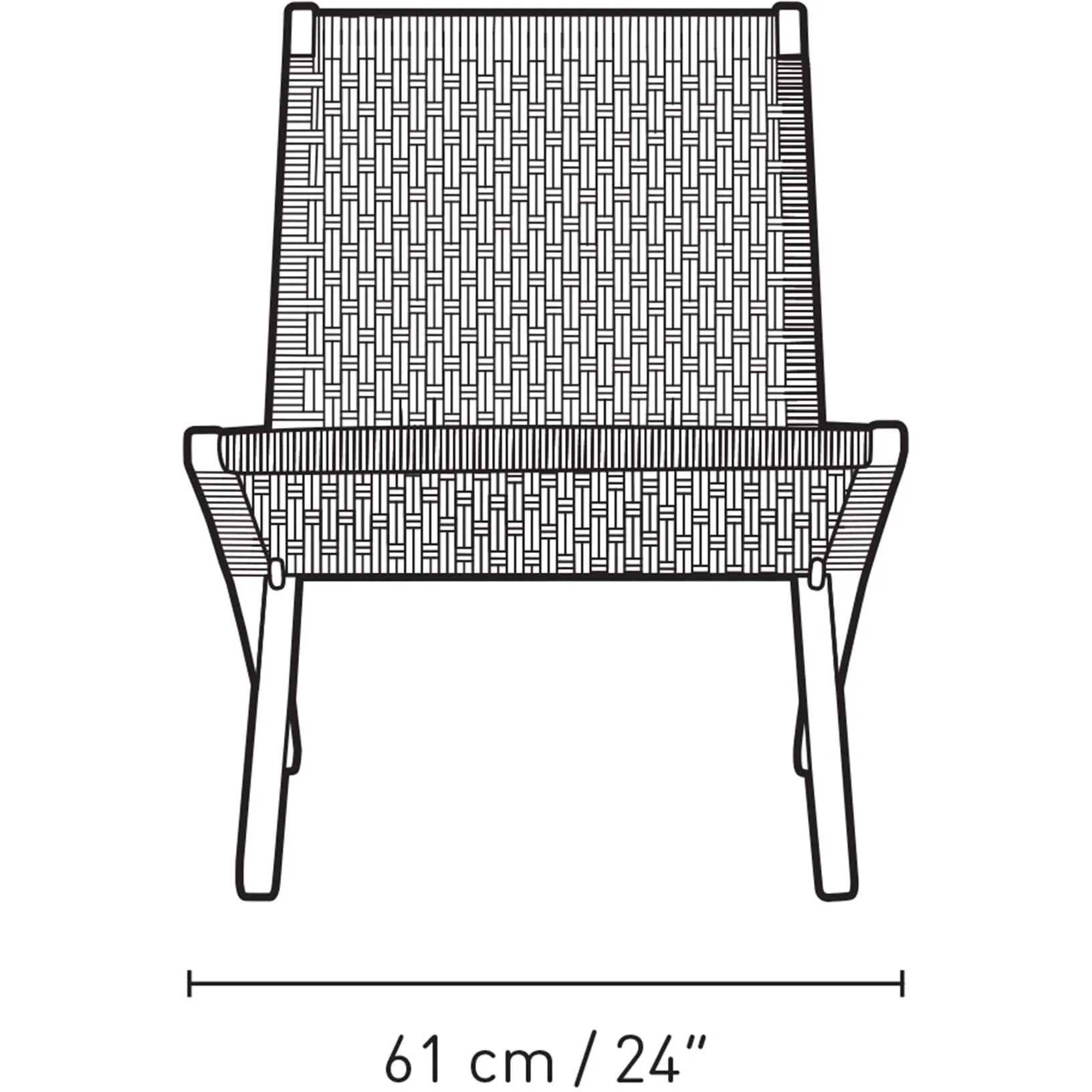 Carl Hansen Mg501 Cuba Chair Oak Oil, Natural Cord