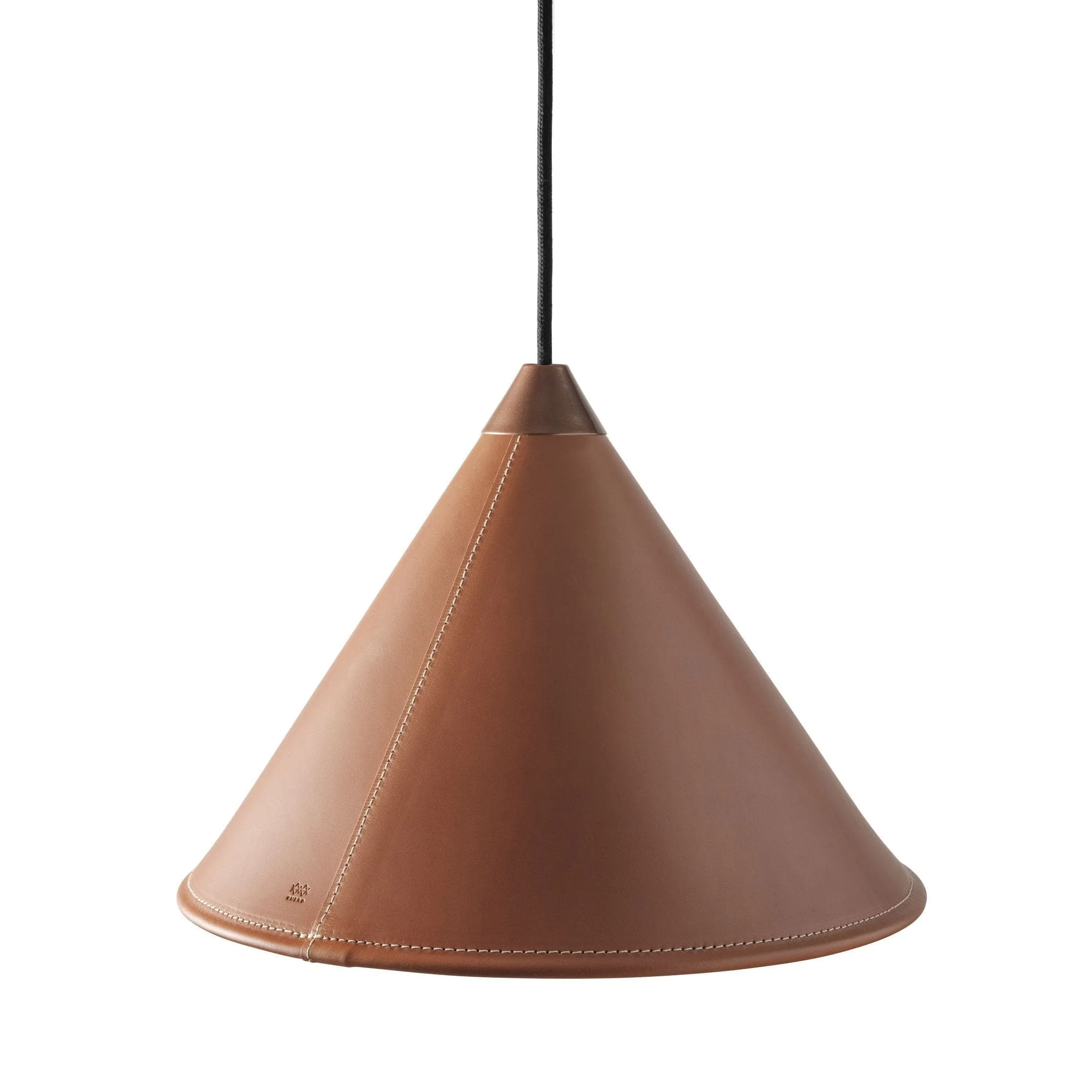 Cuero Namibia Pendant  25 Cm, Polo/Copper With Black Cable