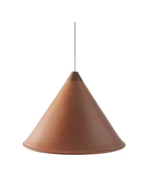 Cuero Namibia Pendant  35 Cm, Polo/Copper With White Cable