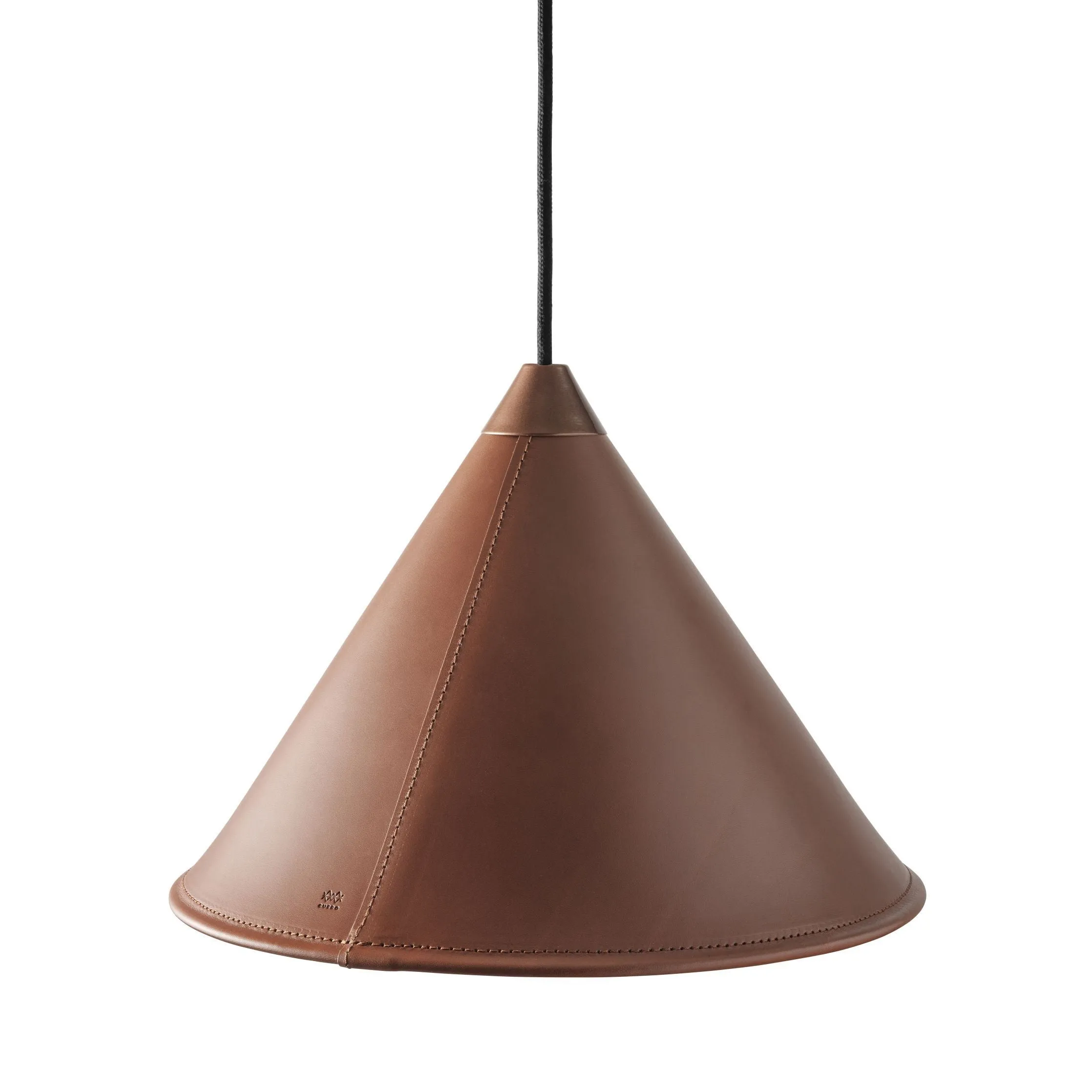 Cuero Namibia Pendant  45 Cm, Montana/Copper With Black Cable