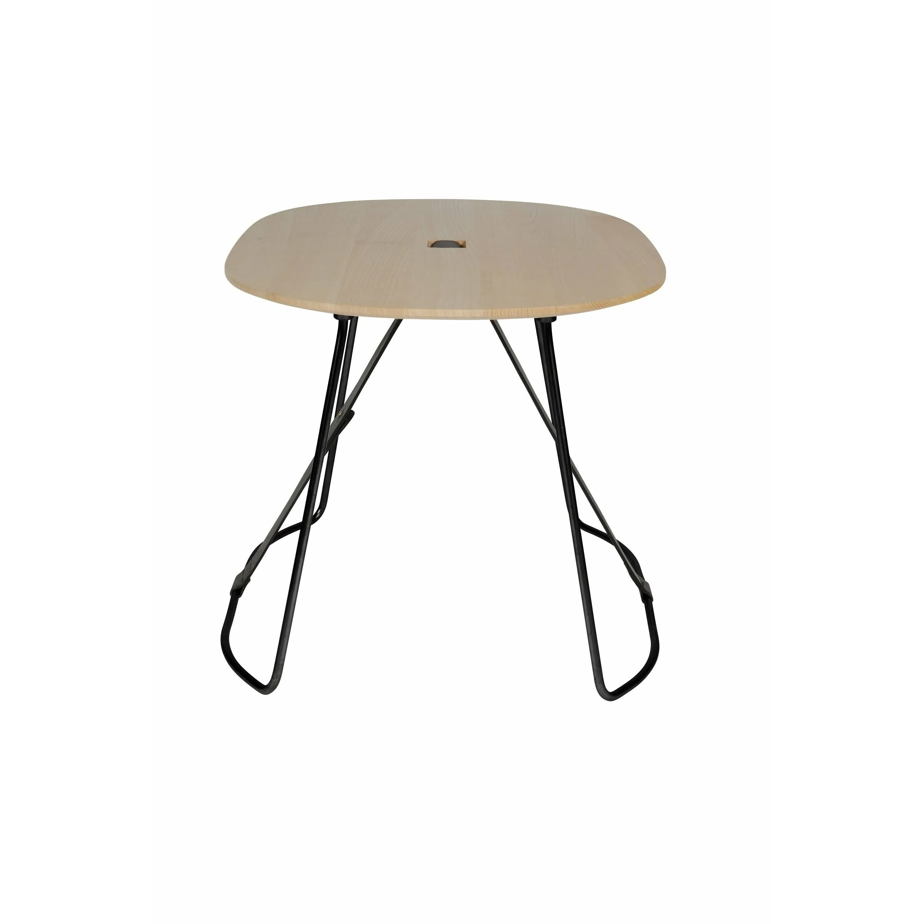 Cuero Sierra Side Table Black, 44cm