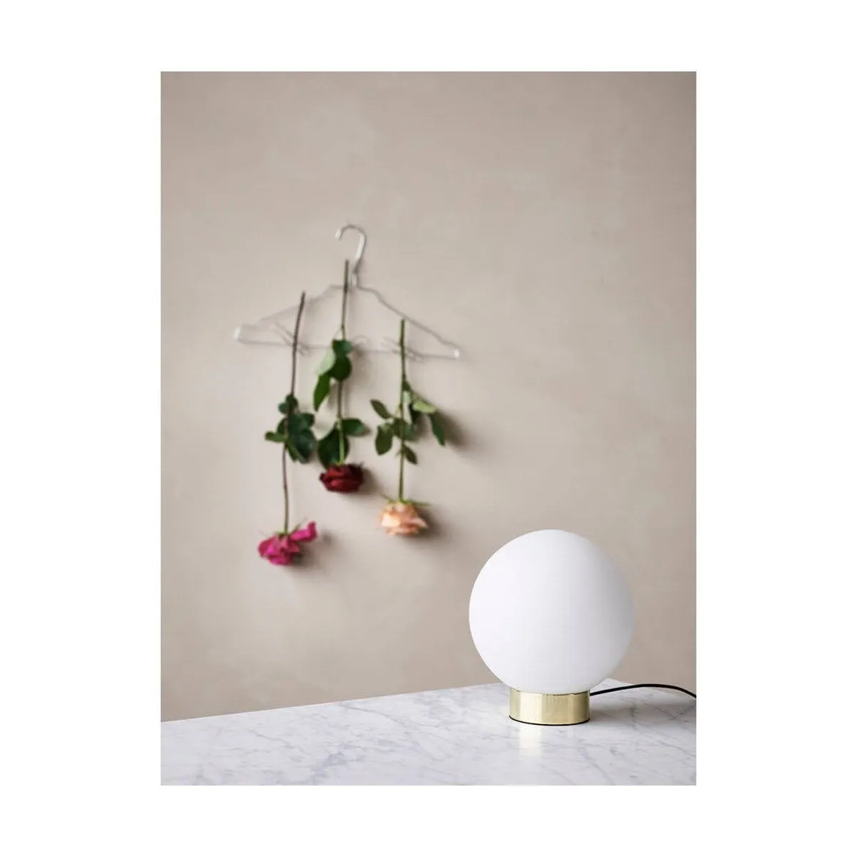 Dyberg Larsen Barcelona Table Lamp Opal Glass, 20