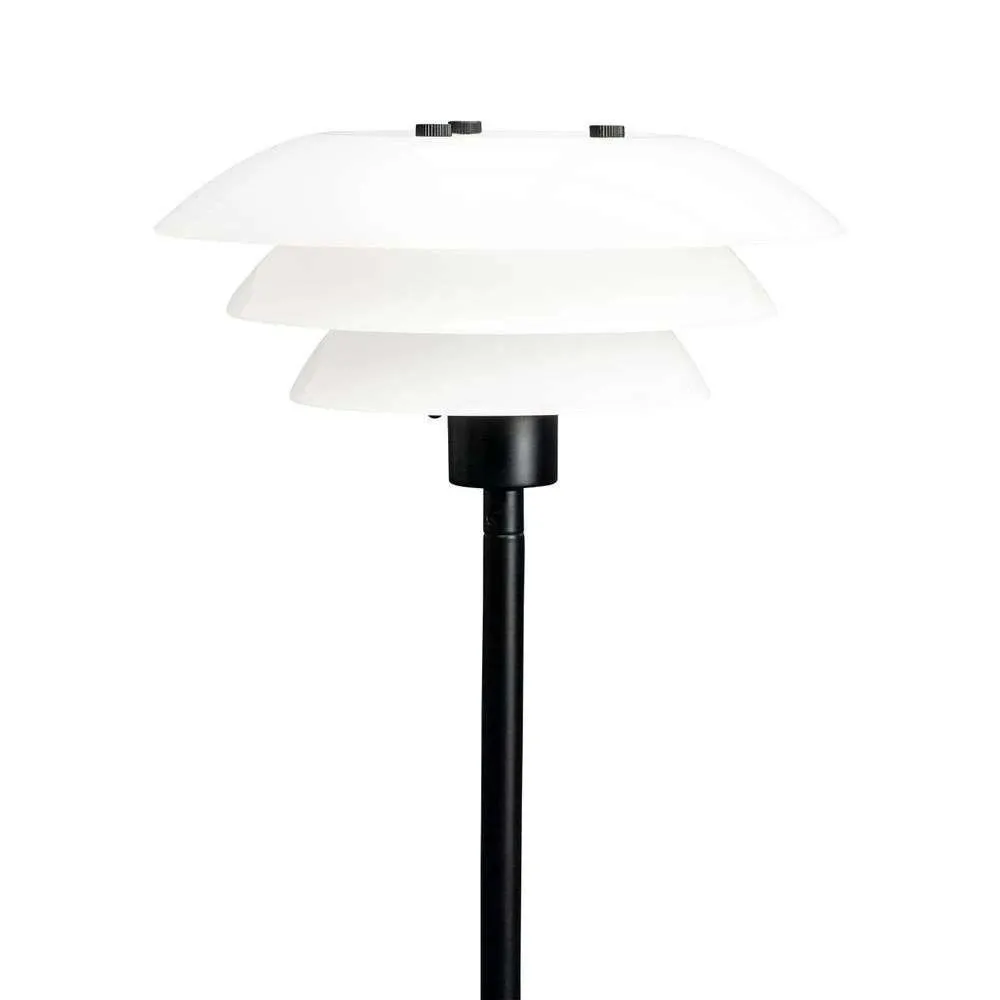 Dyberg Larsen Dl20 Table Lamp, Opal/Matt Black