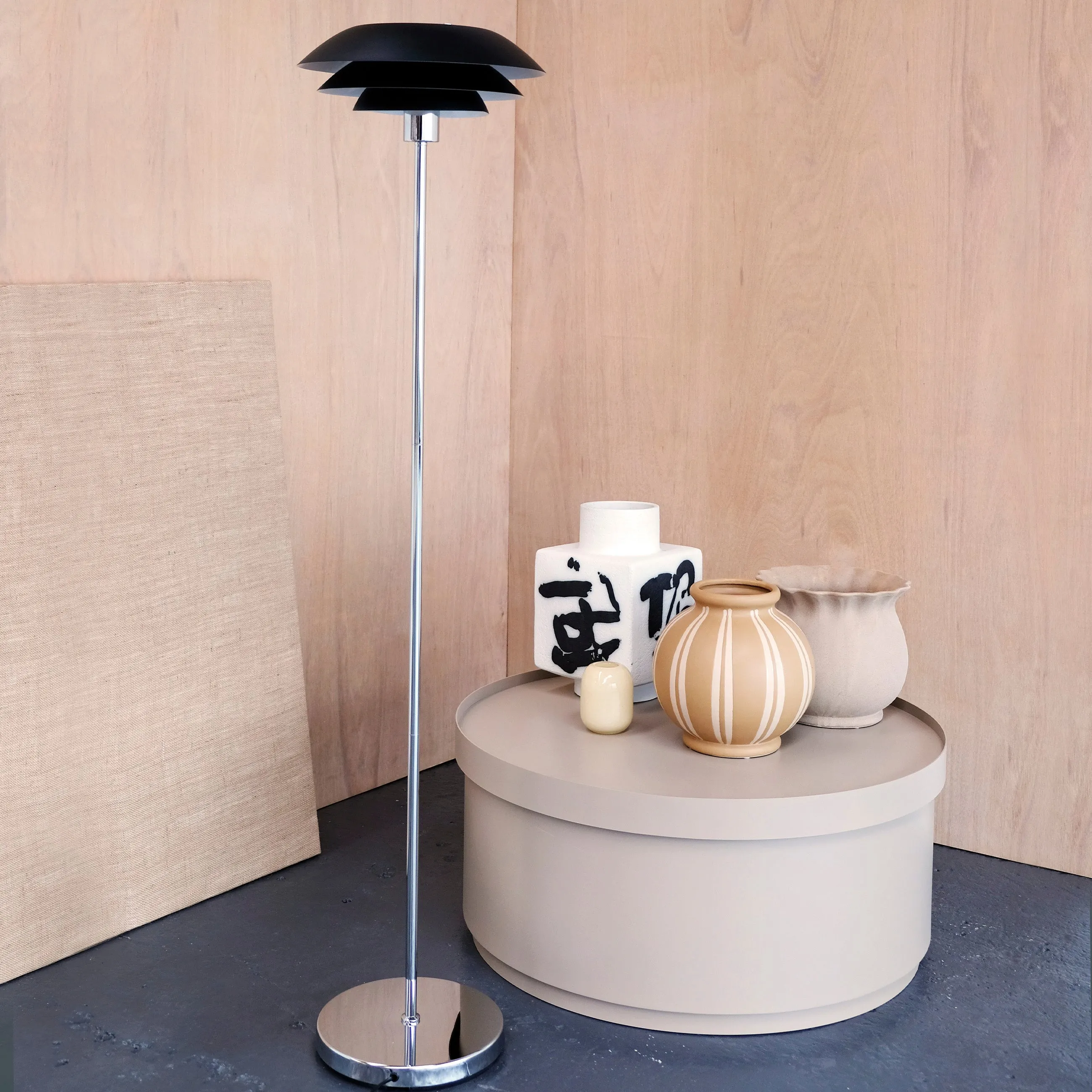 Dyberg Larsen Dl31 Floor Lamp Matt Black, 31