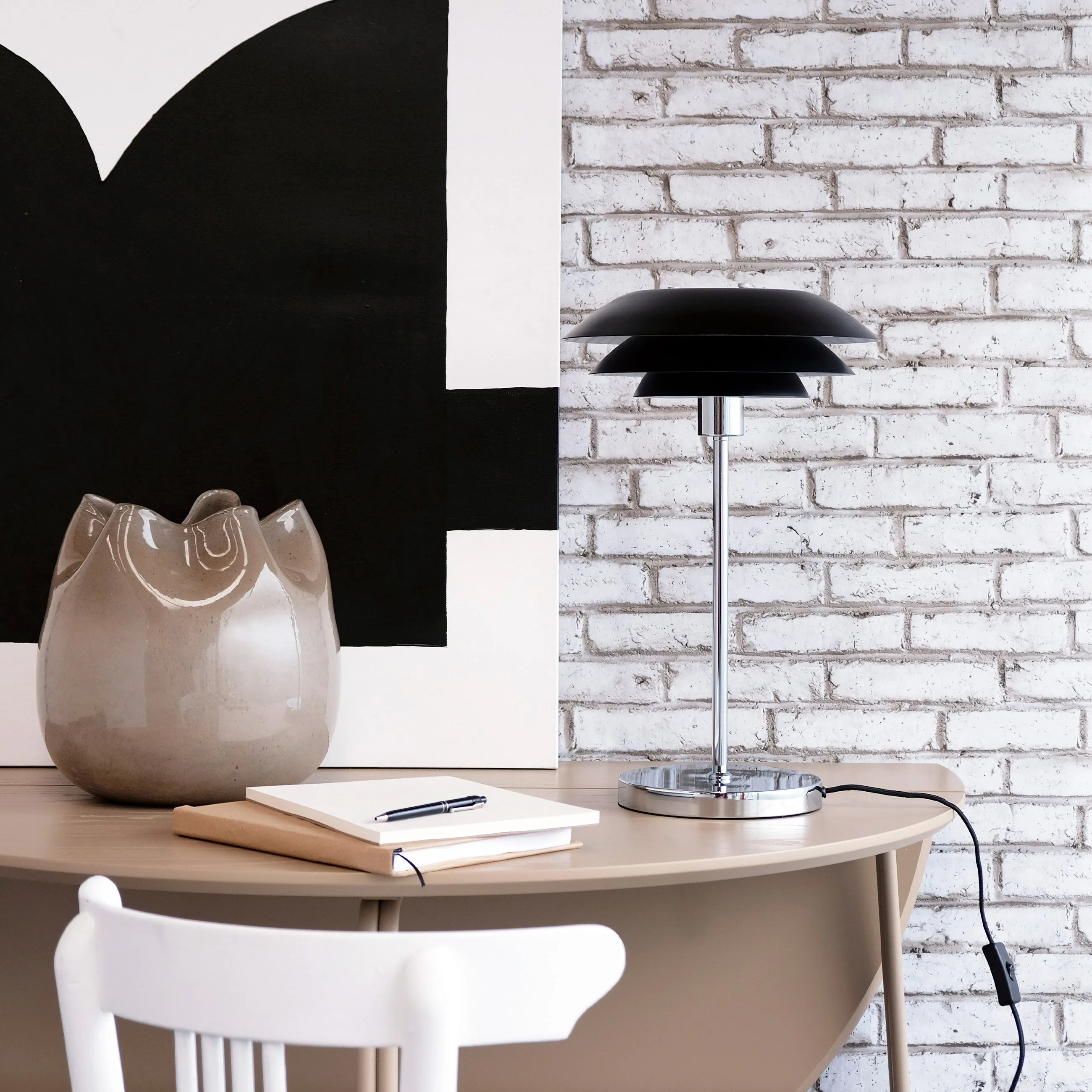 Dyberg Larsen Dl31 Table Lamp Matt Black, 31