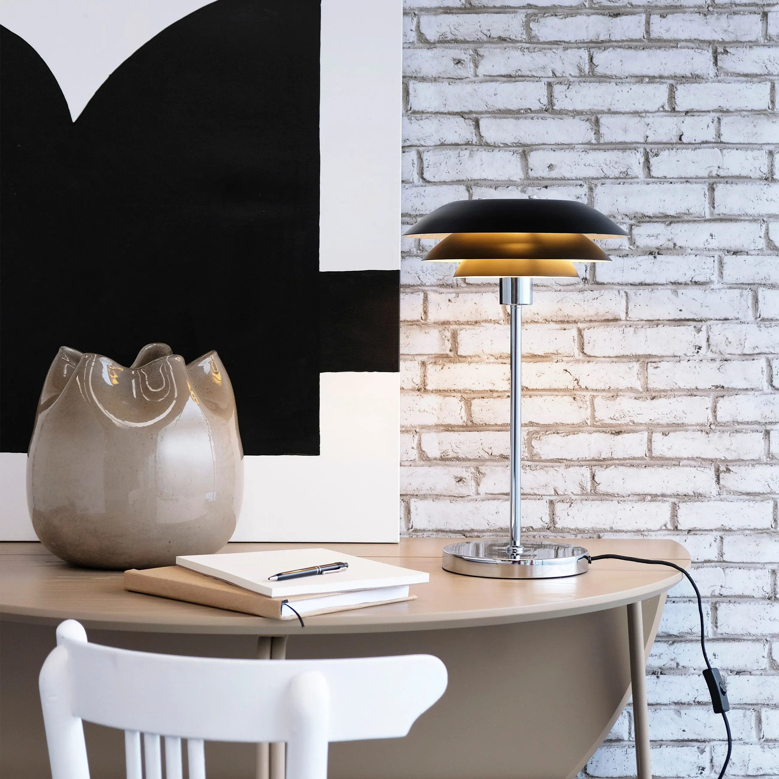Dyberg Larsen Dl31 Table Lamp Matt Black, 31
