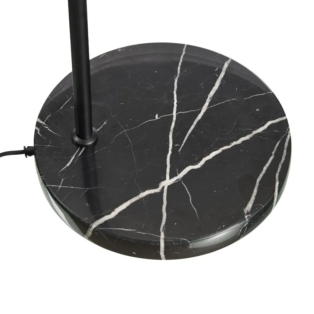 Dyberg Larsen Eric Floor Lamp, Matt Black