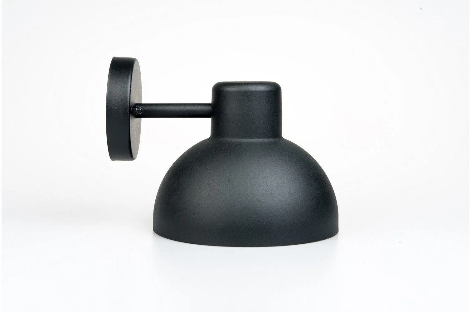 Dyberg Larsen Hadsten Outdoor Wall Lamp, Black