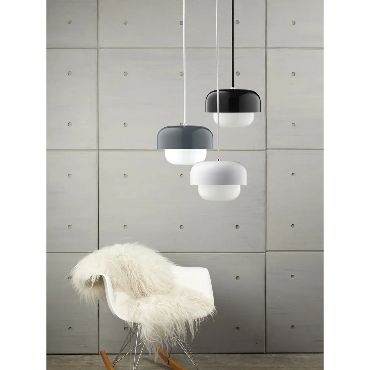 Dyberg Larsen Haipot Pendant Dark Grey, 23