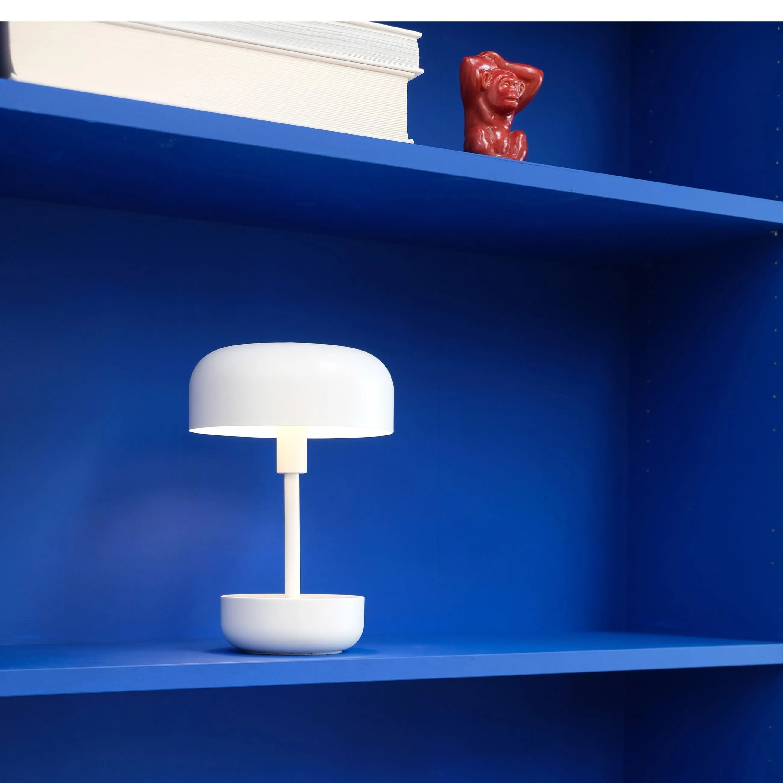 Dyberg Larsen Haipot Rechargeable Table Lamp, White