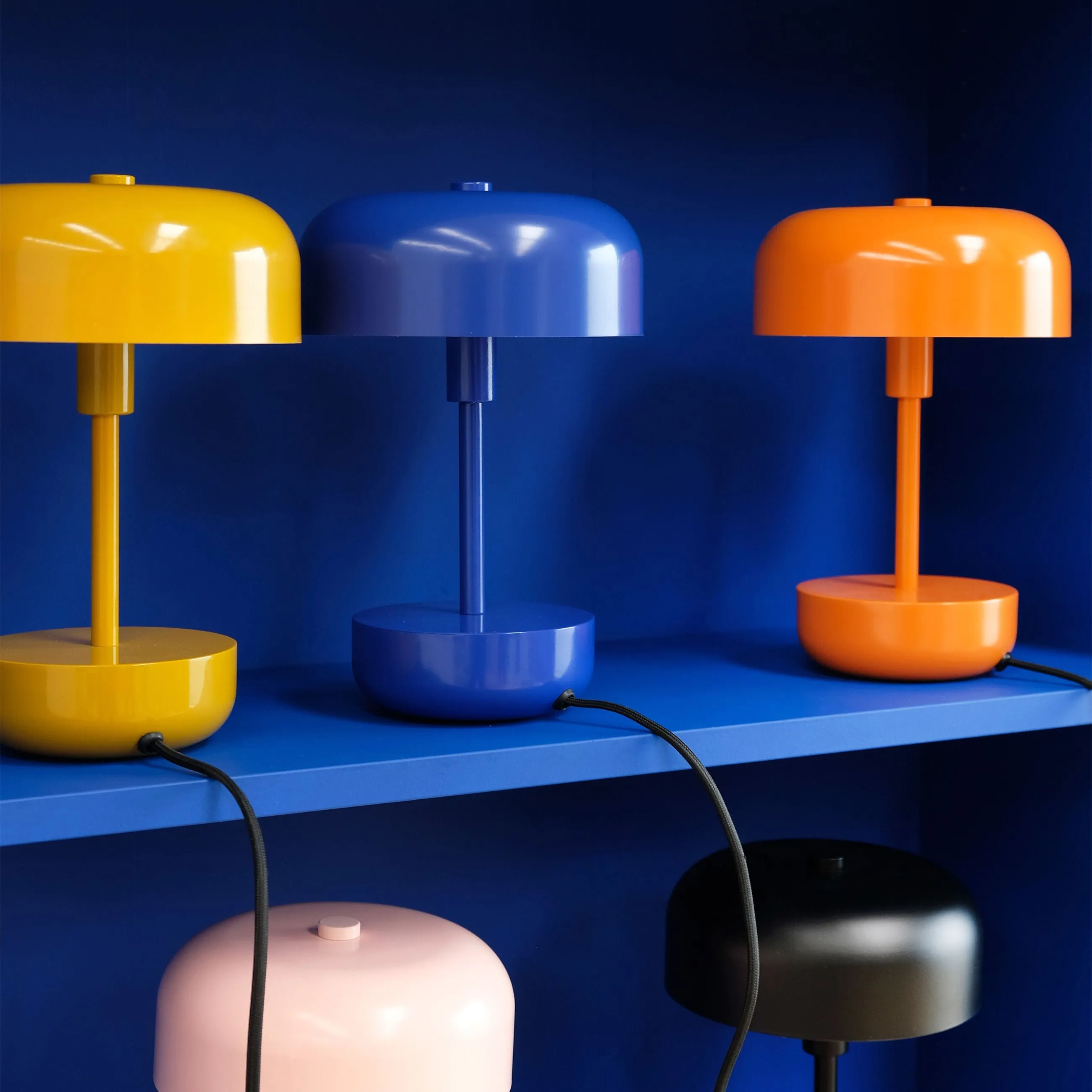 Dyberg Larsen Haipot Table Lamp, Orange