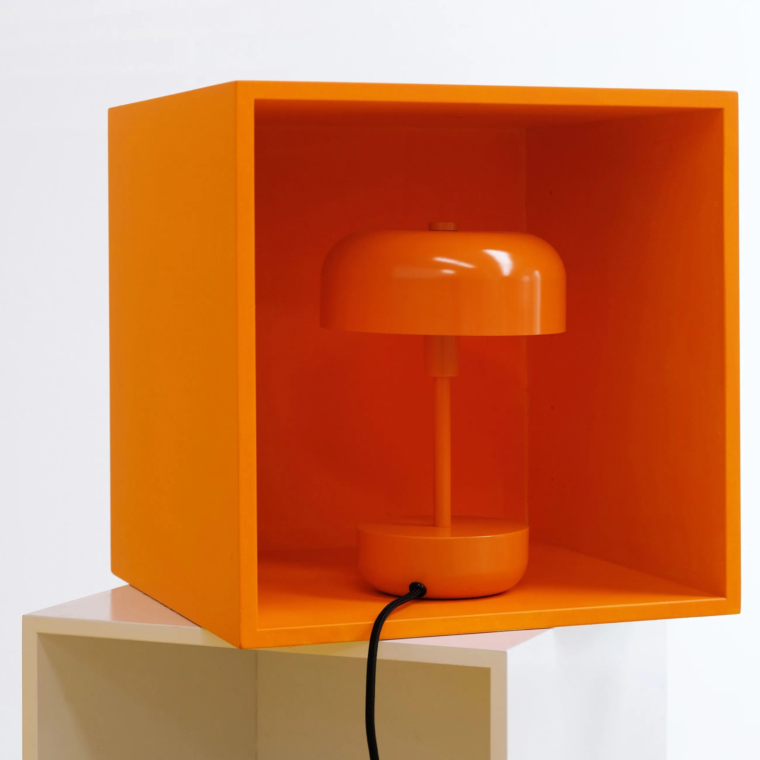 Dyberg Larsen Haipot Table Lamp, Orange