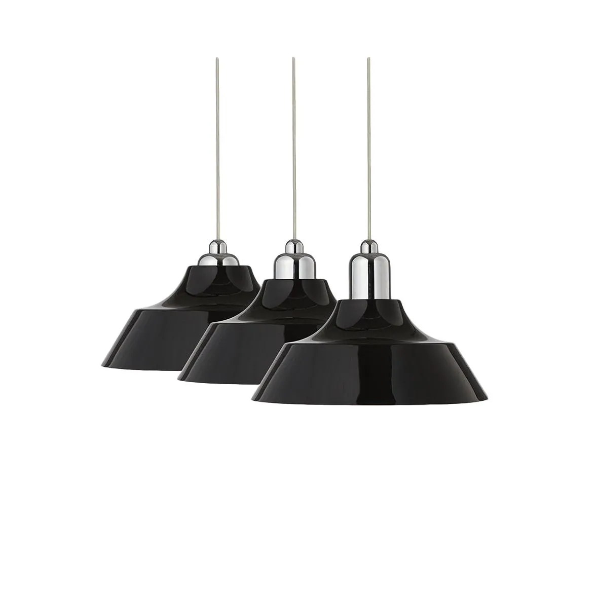 Dyberg Larsen Momentum Pendant Black/Chrome, 33