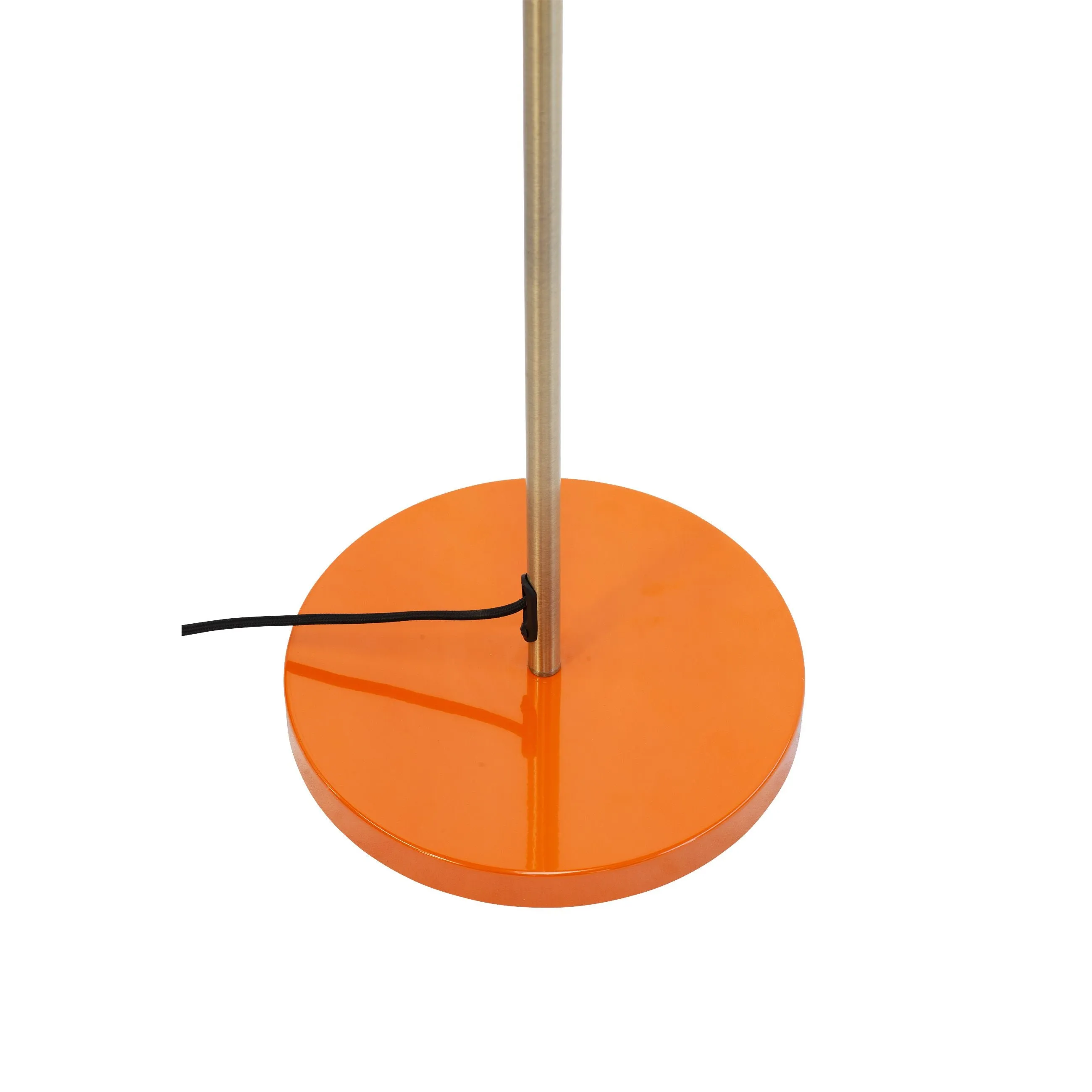 Dyberg Larsen Ocean Floor Lamp, Orange/Brass