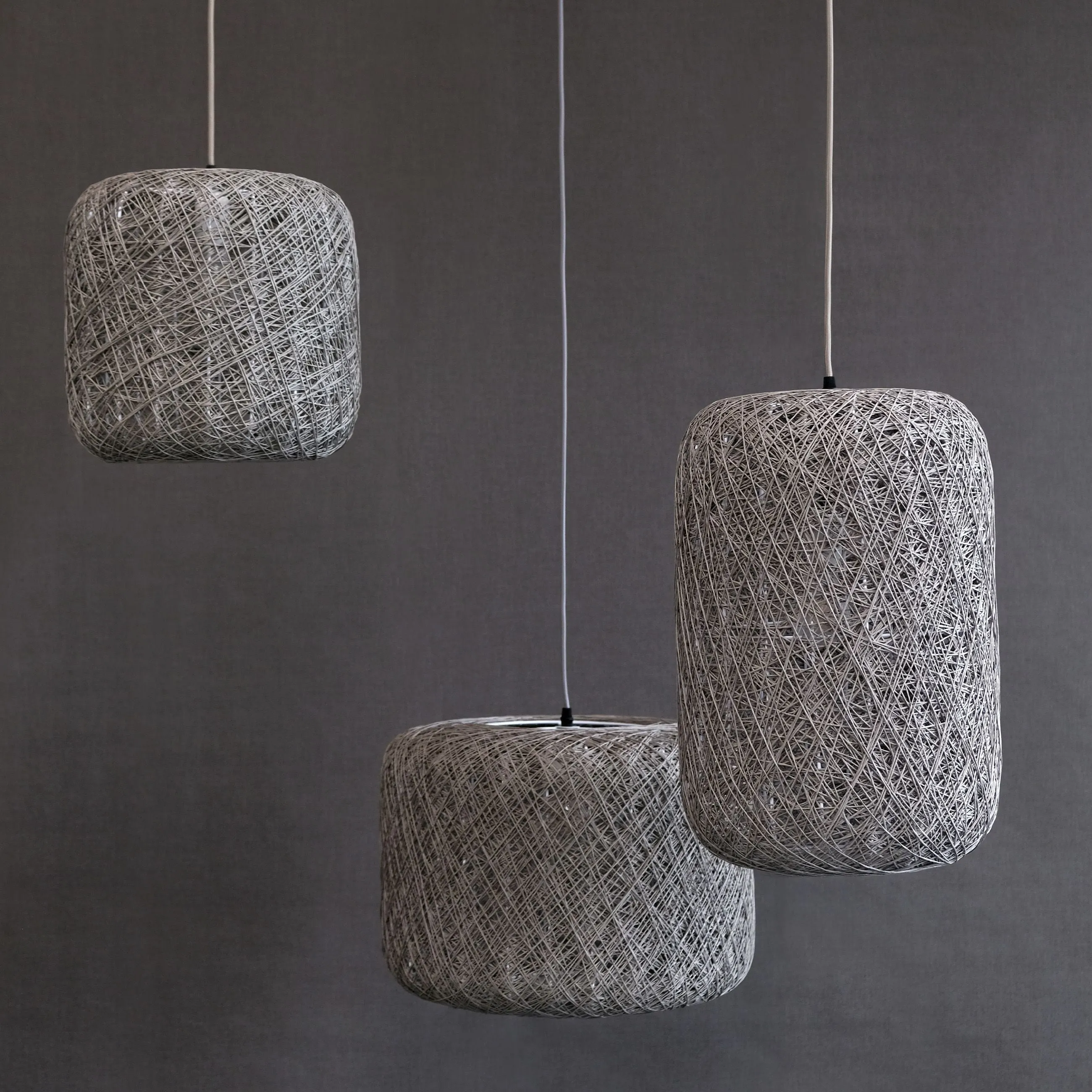 Dyberg Larsen Spin Pendant Medium, Grey