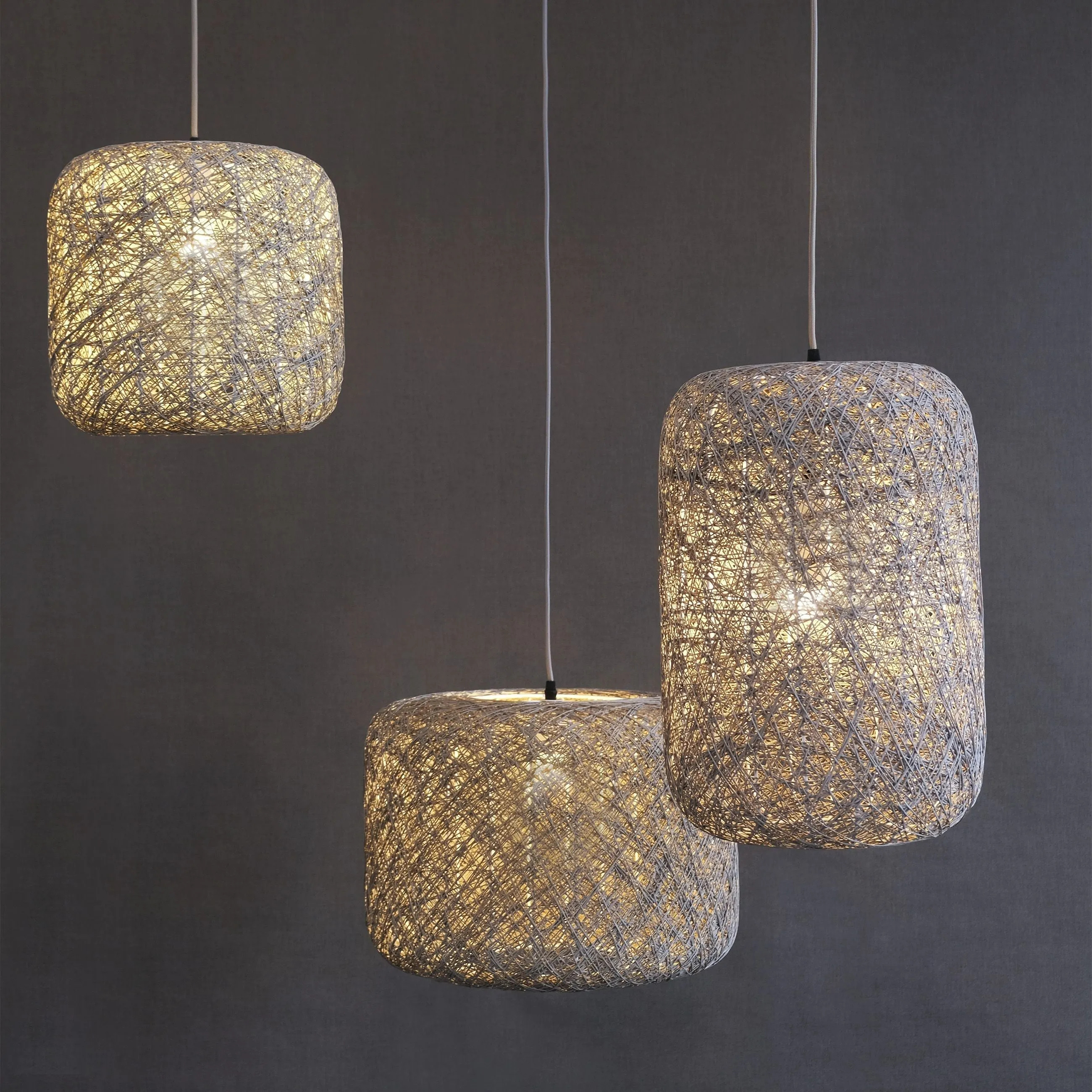 Dyberg Larsen Spin Pendant Medium, Grey