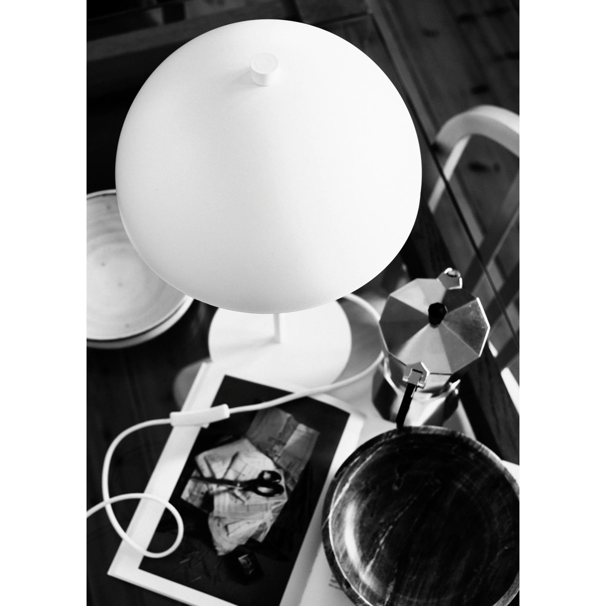 Dyberg Larsen Stockholm Table Lamp, Matt White