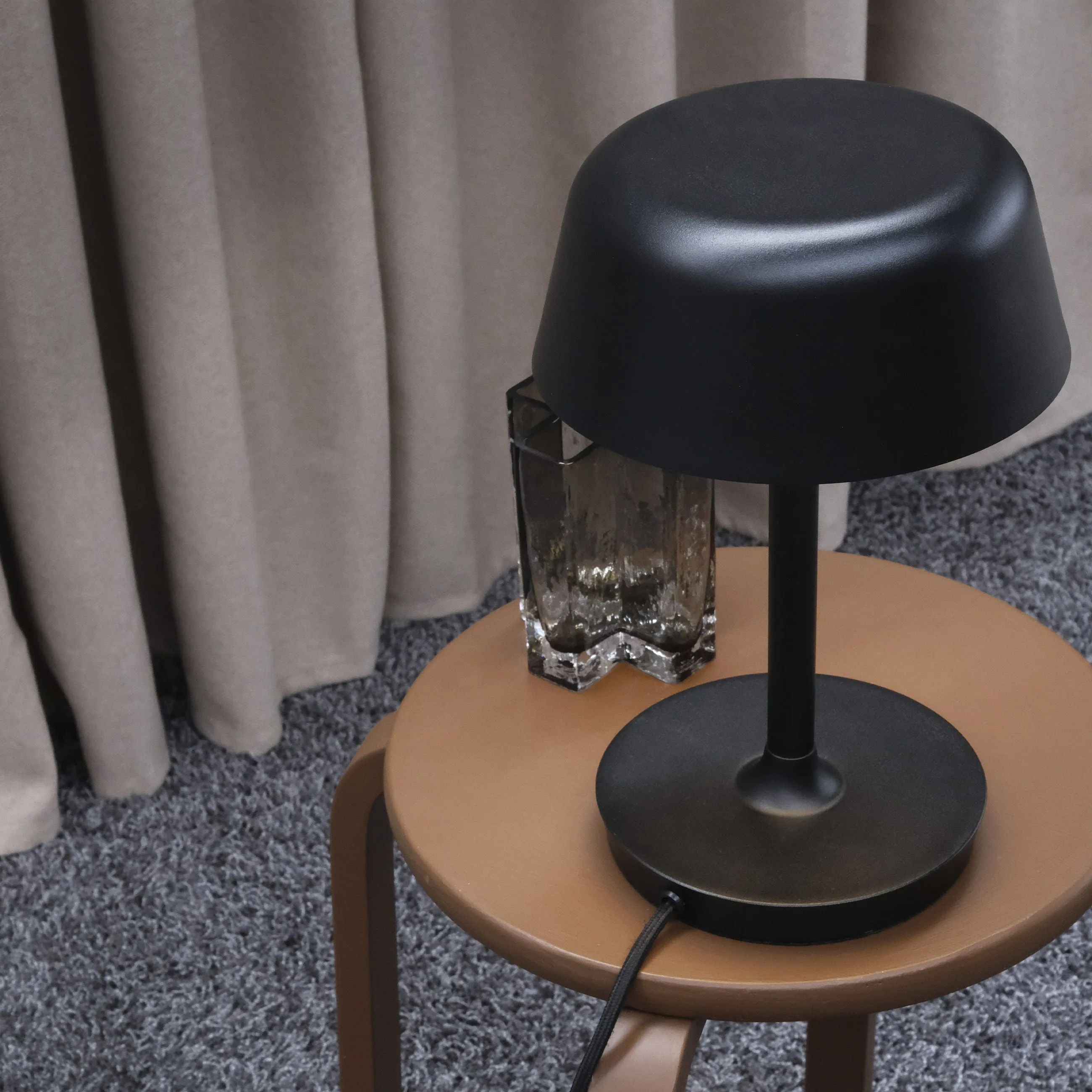 Dyberg Larsen Valencia Table Lamp, Black