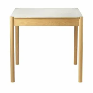 Fdb Mbler C44 Table 80x80 Cm, Natural/Beige Grey