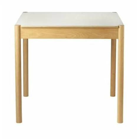 Fdb Mbler C44 Table 80x80 Cm, Natural/Beige Grey