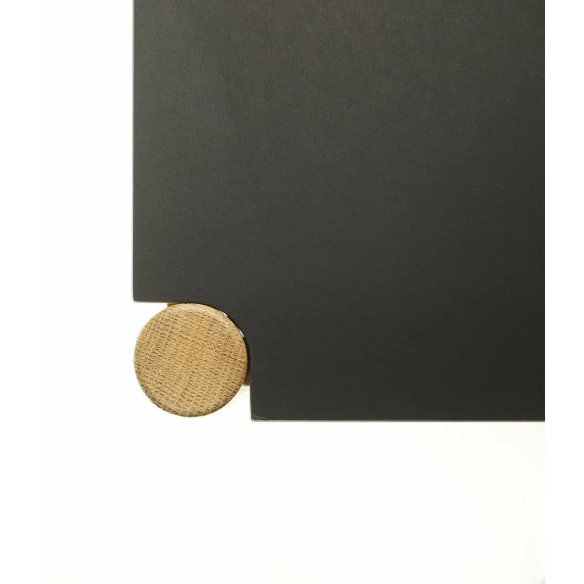 Fdb Mbler C44 Table 80x80 Cm, Natural/Black
