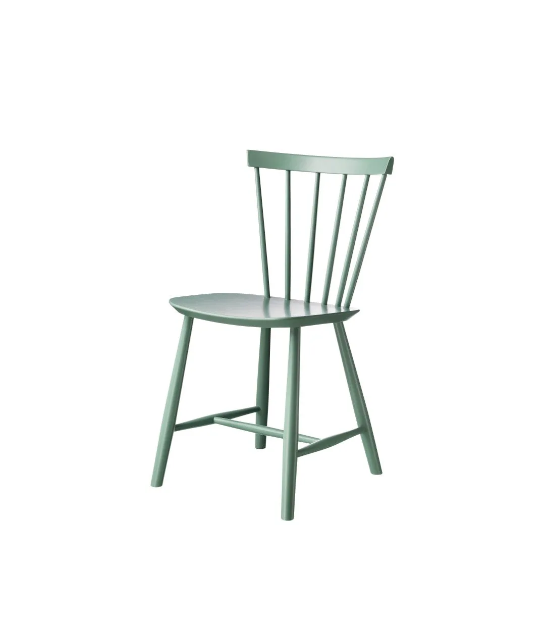 Fdb Mbler Poul M. Volther J46 Chair Nordic Swan Ecolabel Beech, Dusty Green