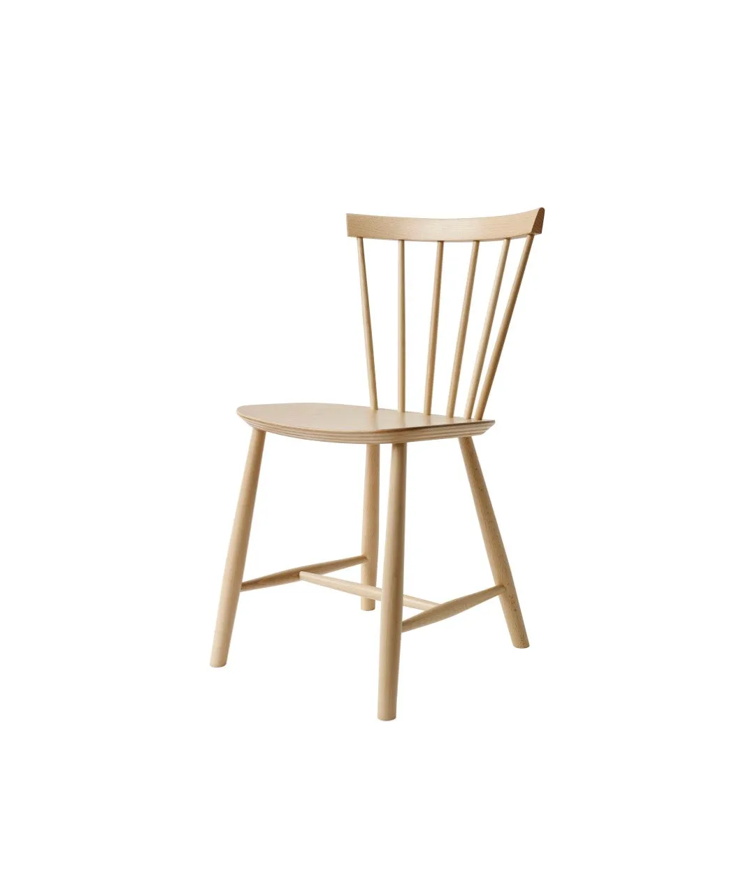 Fdb Mbler Poul M. Volther J46 Chair Nordic Swan Ecolabel Beech, Lacquered