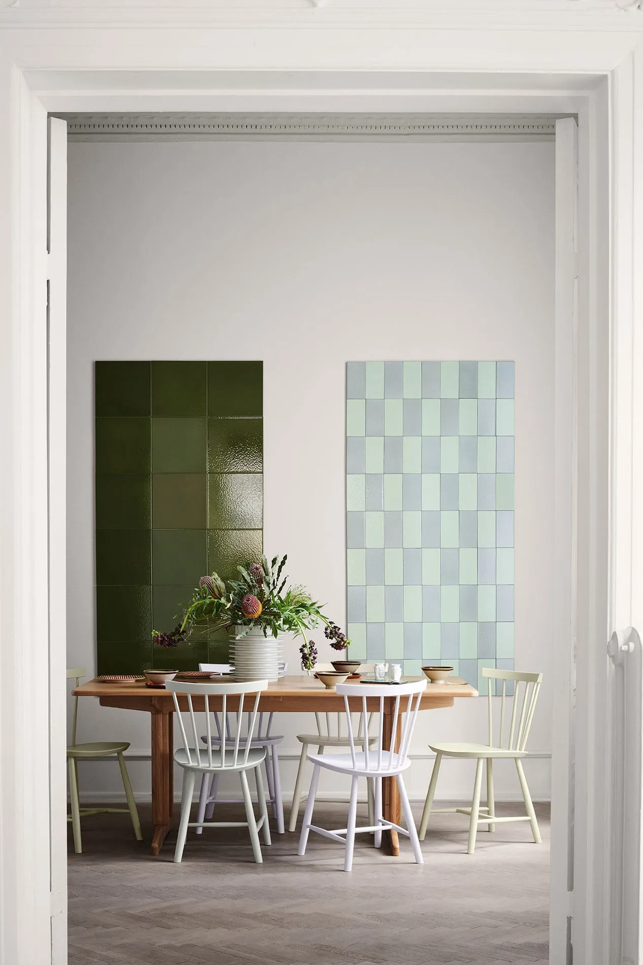 Fdb Mbler Poul M. Volther J46 Chair Nordic Swan Ecolabel Beech, Violet Hair