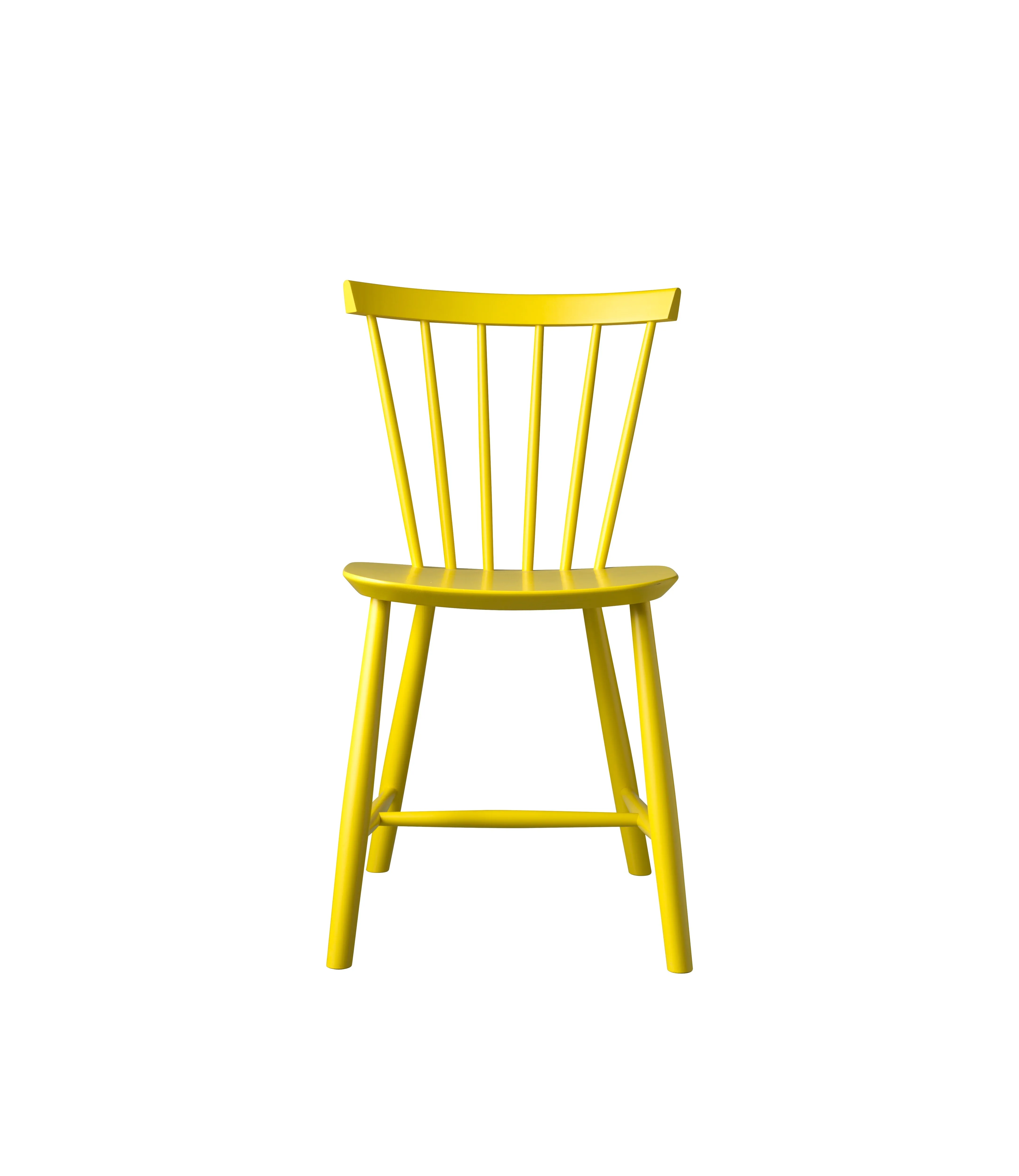 Fdb Mbler Poul M. Volther J46 Chair Nordic Swan Ecolabel Beech, Yellow