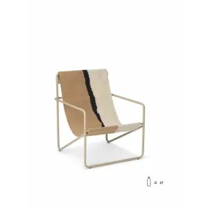 Ferm Living Desert Chair Kids, Cashmere/Soil