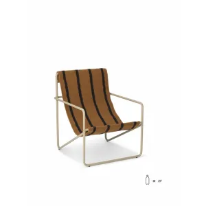 Ferm Living Desert Chair Kids, Cashmere/Stripe